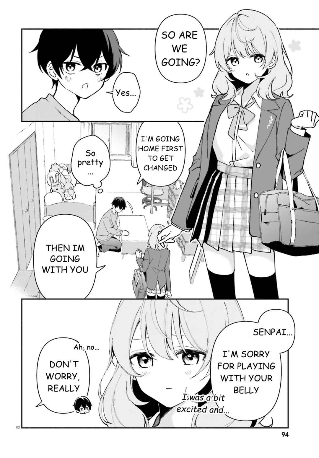 "Issho ni Netaindesu yo Ne, Senpai?" to Amaku Sasayakarete Kon'ya mo Nemurenai Chapter 2 - Page 3