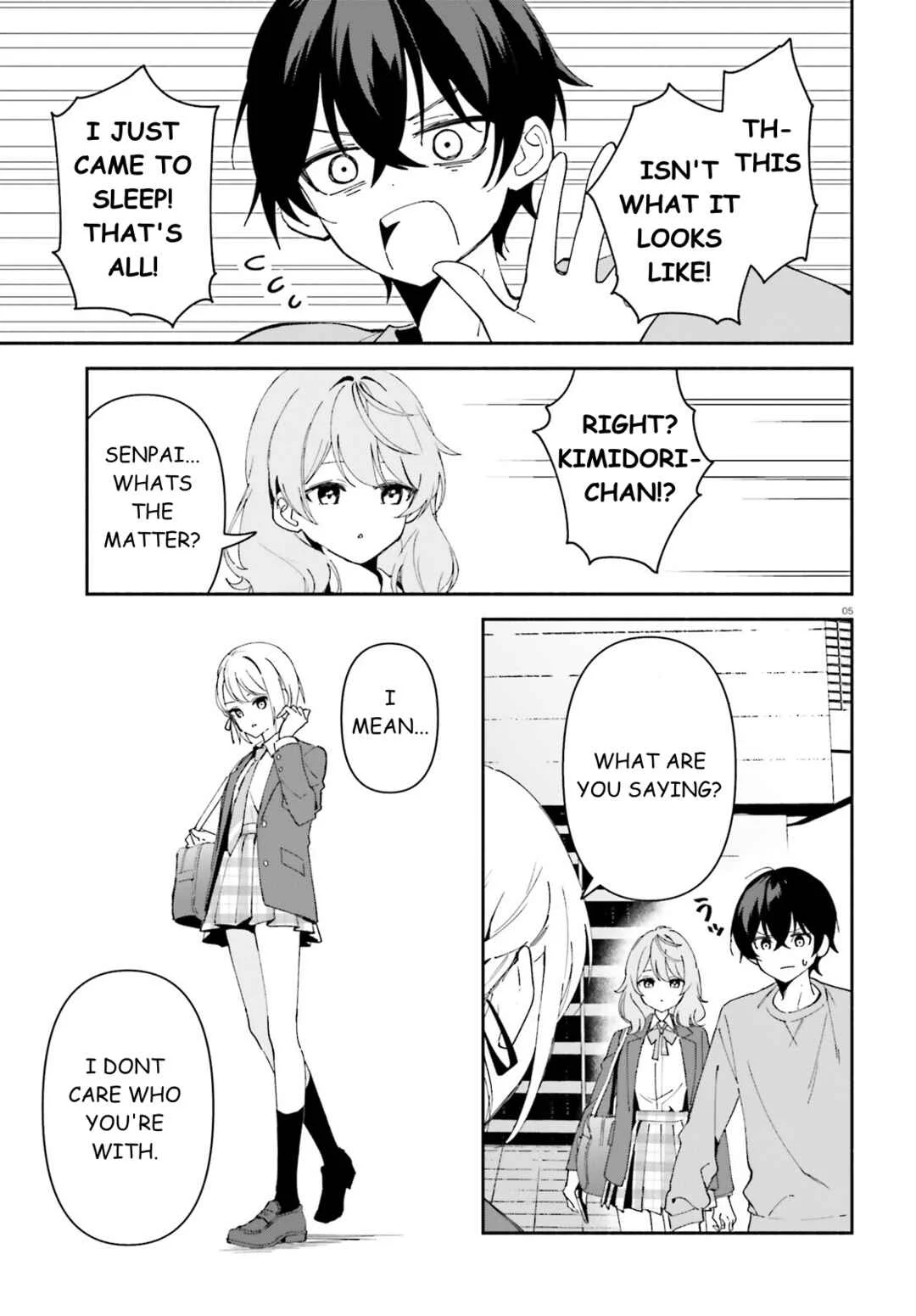 "Issho ni Netaindesu yo Ne, Senpai?" to Amaku Sasayakarete Kon'ya mo Nemurenai Chapter 2 - Page 6
