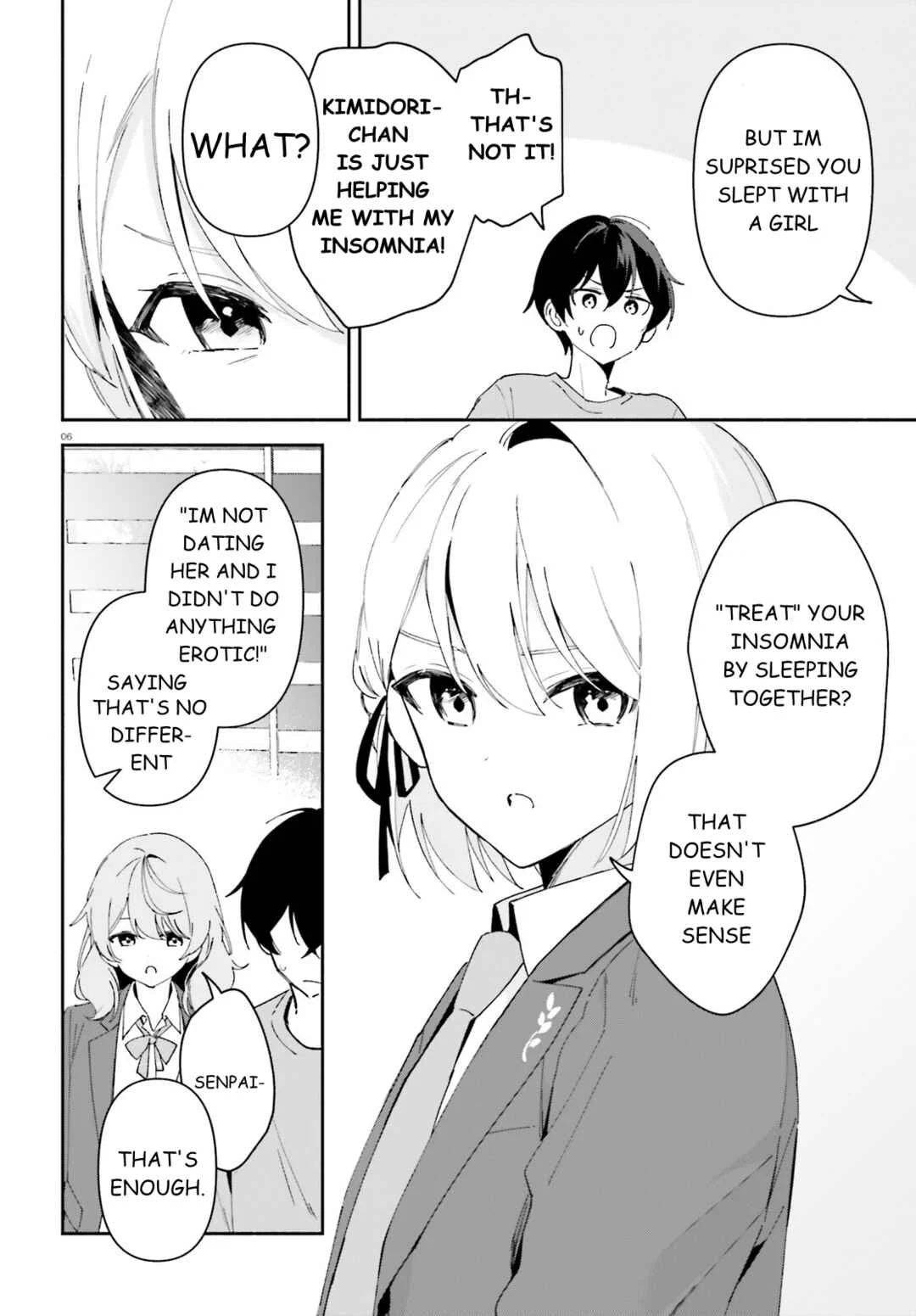 "Issho ni Netaindesu yo Ne, Senpai?" to Amaku Sasayakarete Kon'ya mo Nemurenai Chapter 2 - Page 7