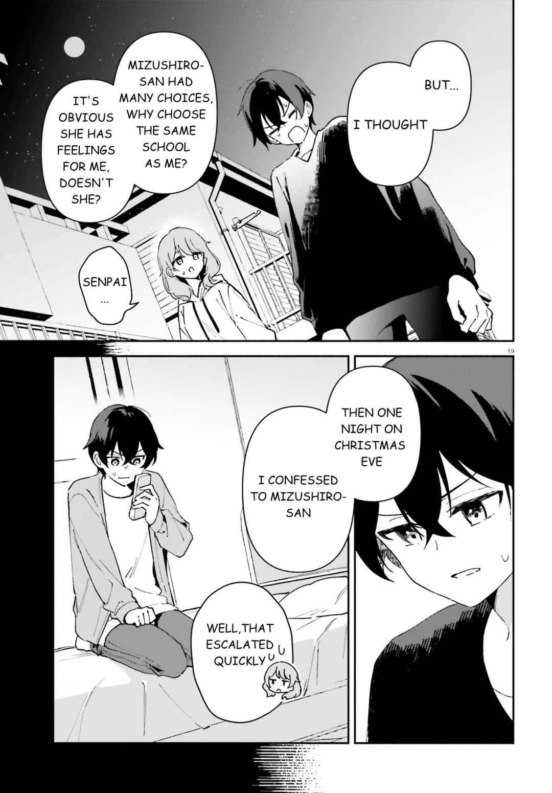 "Issho ni Netaindesu yo Ne, Senpai?" to Amaku Sasayakarete Kon'ya mo Nemurenai Chapter 2 - Page 20