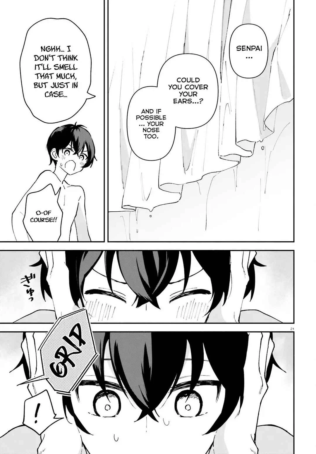 "Issho ni Netaindesu yo Ne, Senpai?" to Amaku Sasayakarete Kon'ya mo Nemurenai Chapter 3 - Page 22