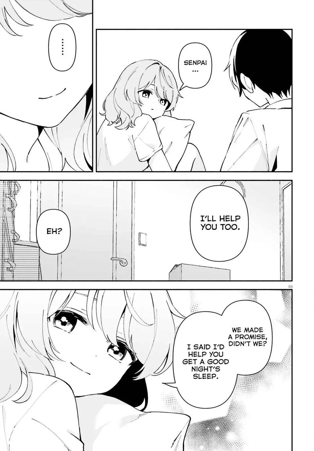 "Issho ni Netaindesu yo Ne, Senpai?" to Amaku Sasayakarete Kon'ya mo Nemurenai Chapter 4 - Page 4