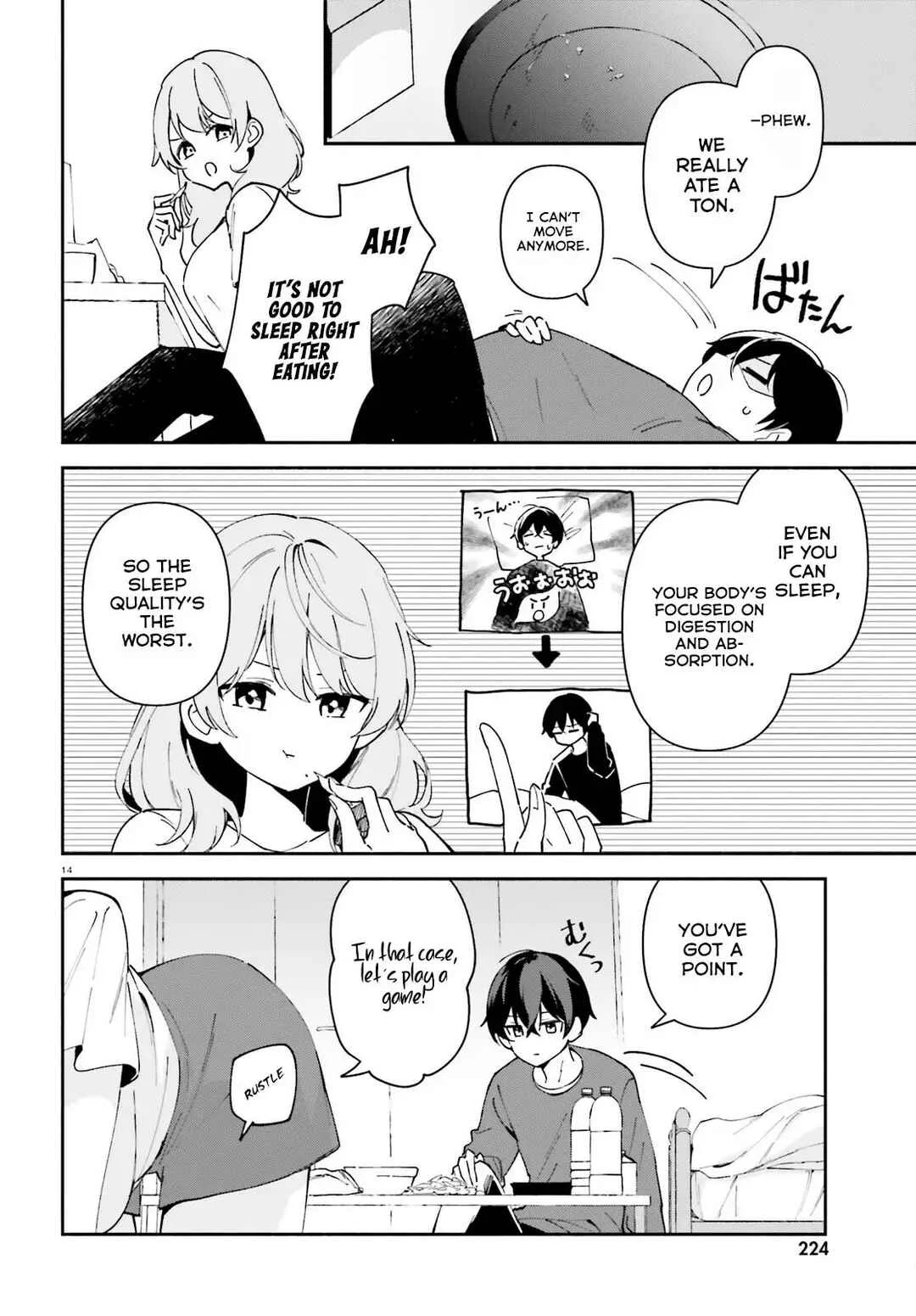 "Issho ni Netaindesu yo Ne, Senpai?" to Amaku Sasayakarete Kon'ya mo Nemurenai Chapter 4 - Page 15