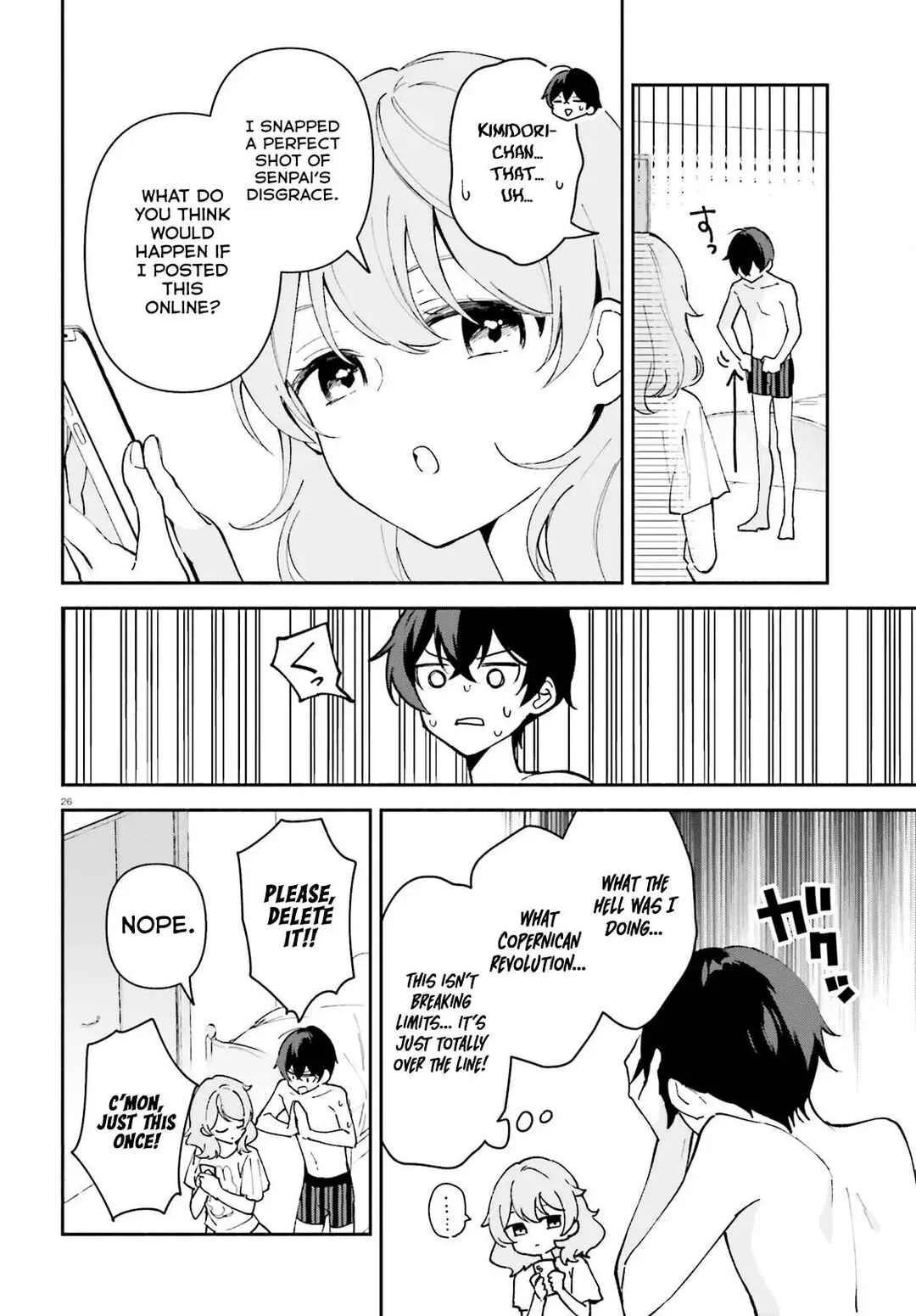"Issho ni Netaindesu yo Ne, Senpai?" to Amaku Sasayakarete Kon'ya mo Nemurenai Chapter 4 - Page 27