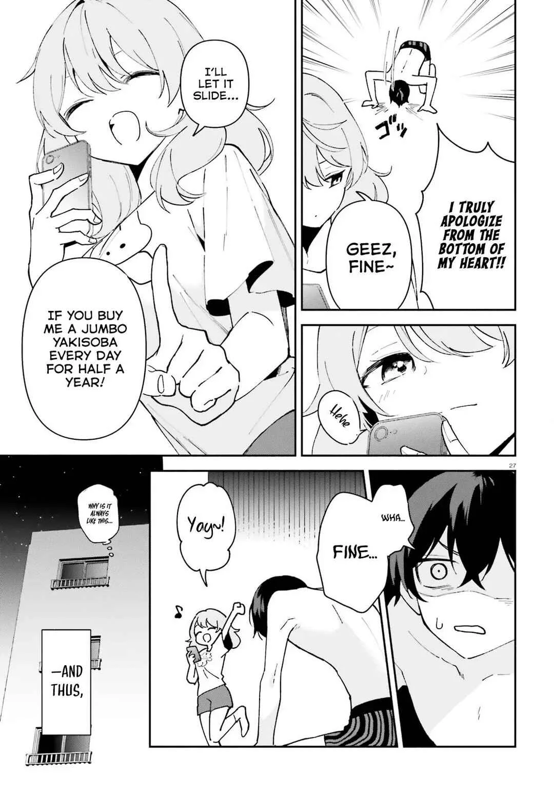 "Issho ni Netaindesu yo Ne, Senpai?" to Amaku Sasayakarete Kon'ya mo Nemurenai Chapter 4 - Page 28