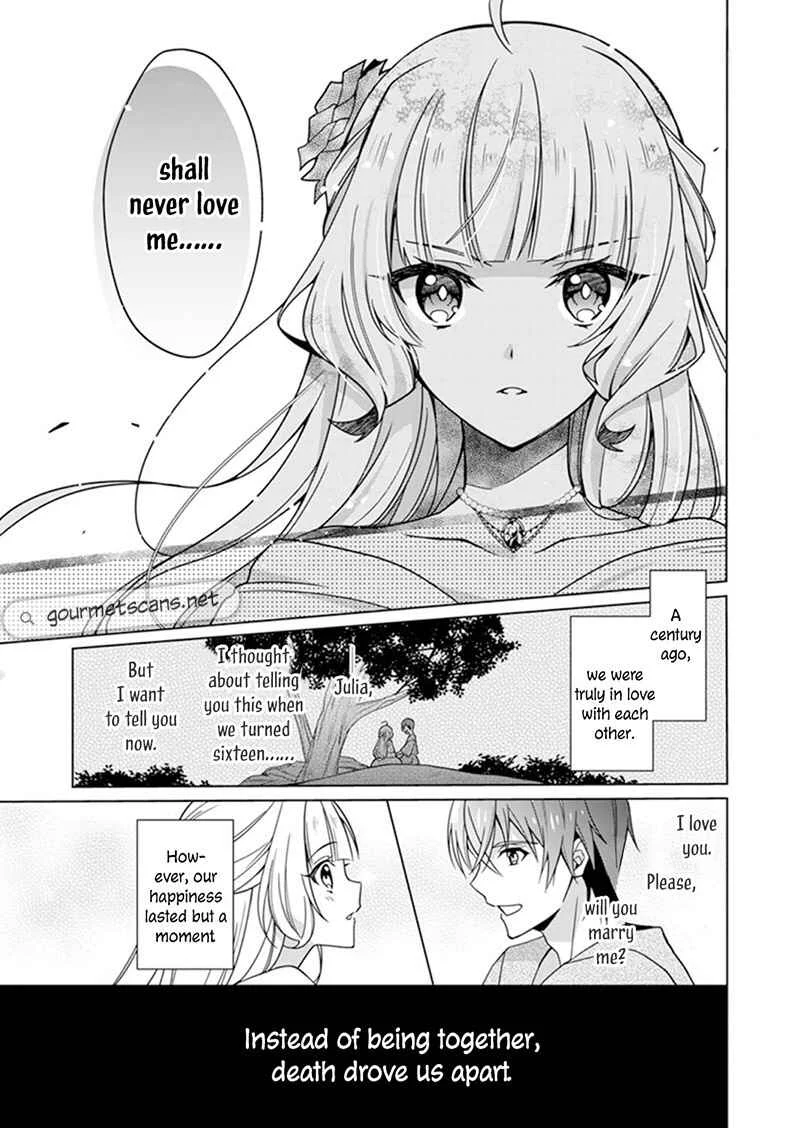 Itoshi no Ano Kata to Shiniwakarete Sennen: Kyou mo Watashi wa Akuyaku Reijou o Enjimasu Chapter 1 - Page 7