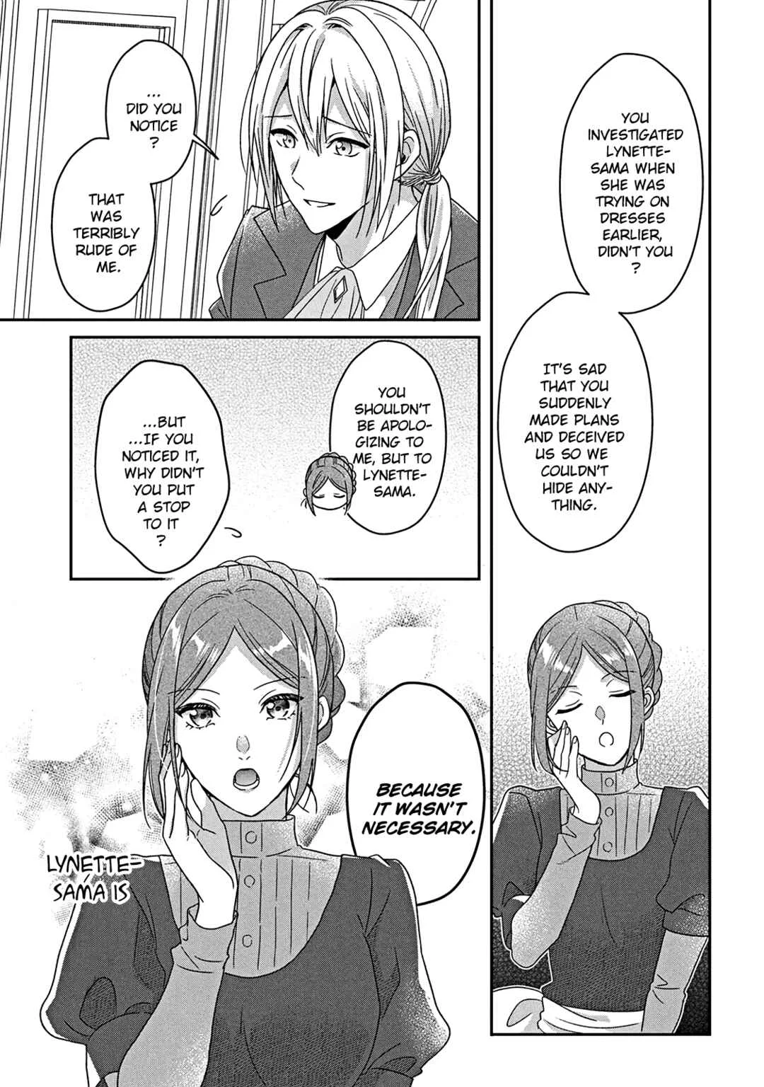 Itsuwari no Akujo desuga Suenagaku Shiawase ni Narimashou Chapter 4 - Page 36