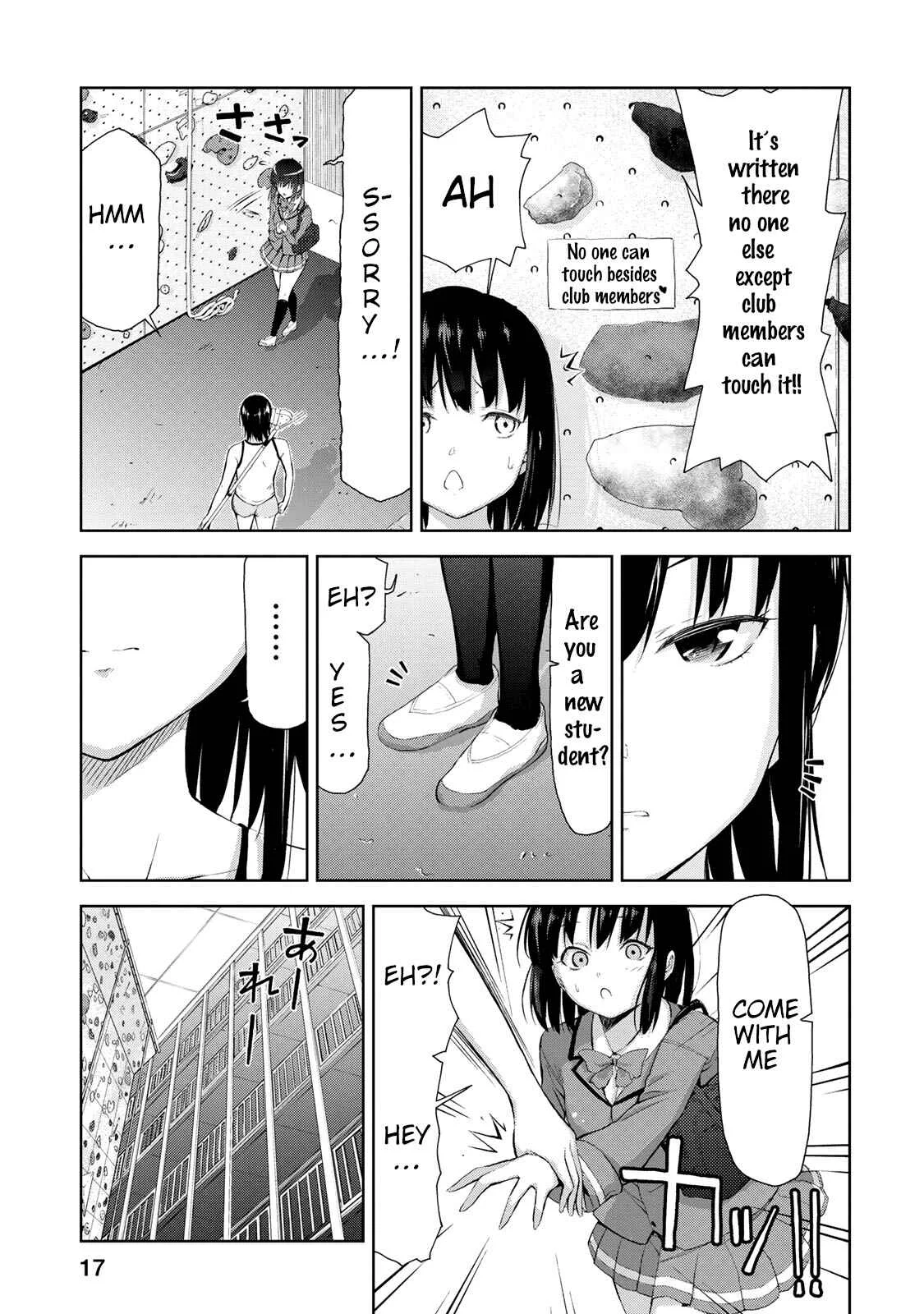 Iwa kakeru! -Climbing Girls- Chapter 1: 1st Try - Page 16