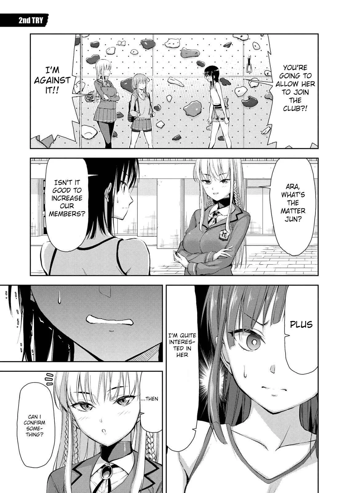 Iwa kakeru! -Climbing Girls- Chapter 2: 2nd Try - Page 1