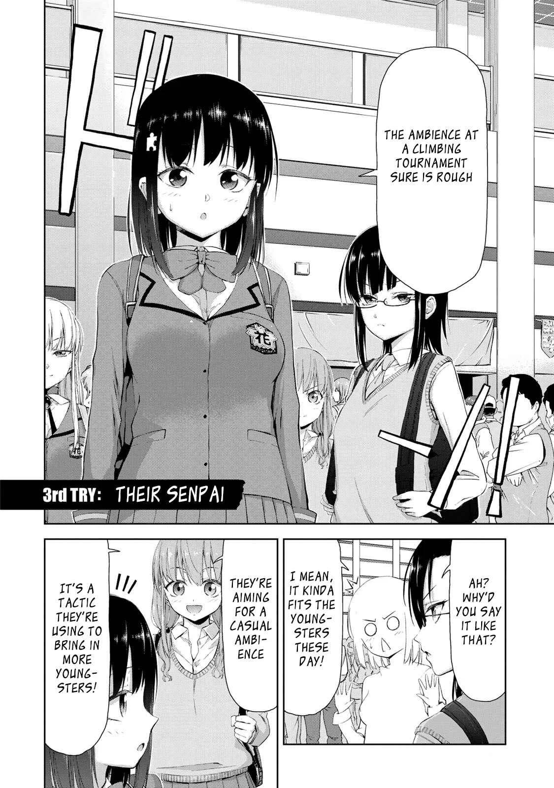 Iwa kakeru! -Climbing Girls- Chapter 3: 3rd Try - Page 3