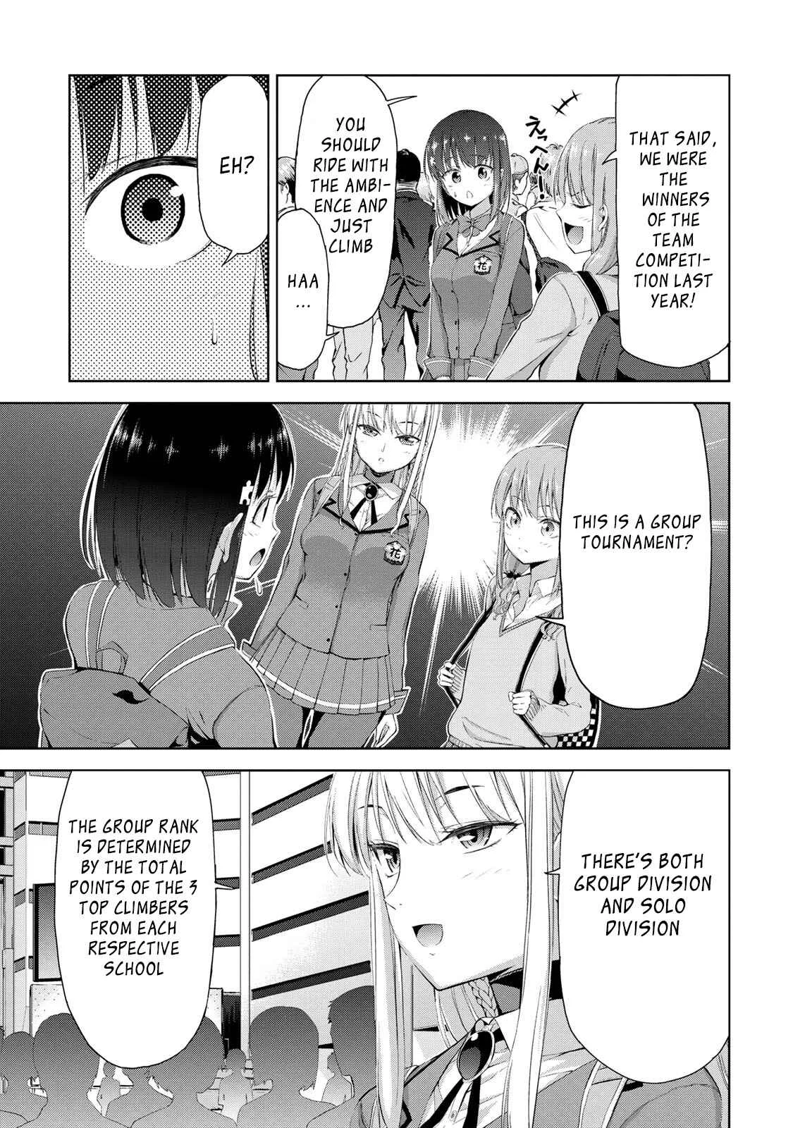 Iwa kakeru! -Climbing Girls- Chapter 3: 3rd Try - Page 4
