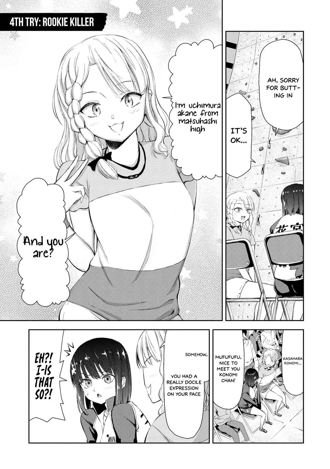 Iwa kakeru! -Climbing Girls- Chapter 4: 4th Try - Page 2