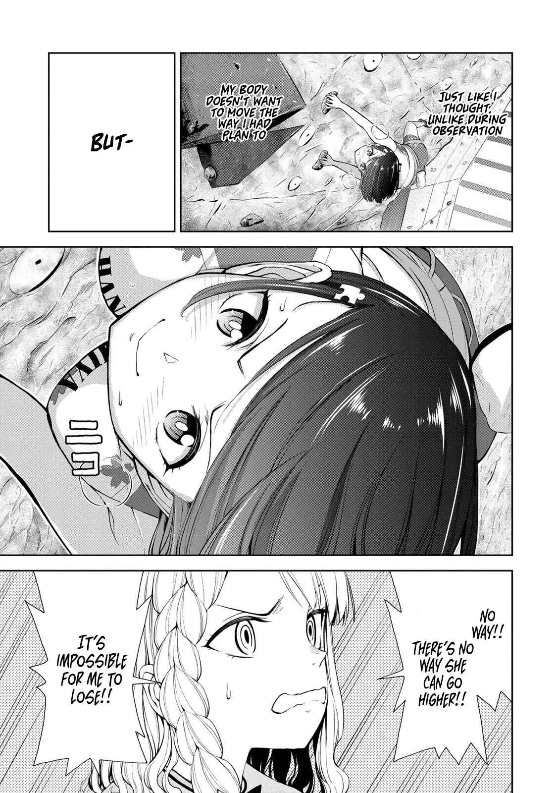 Iwa kakeru! -Climbing Girls- Chapter 5: 5th Try : Rookie Climber - Page 15