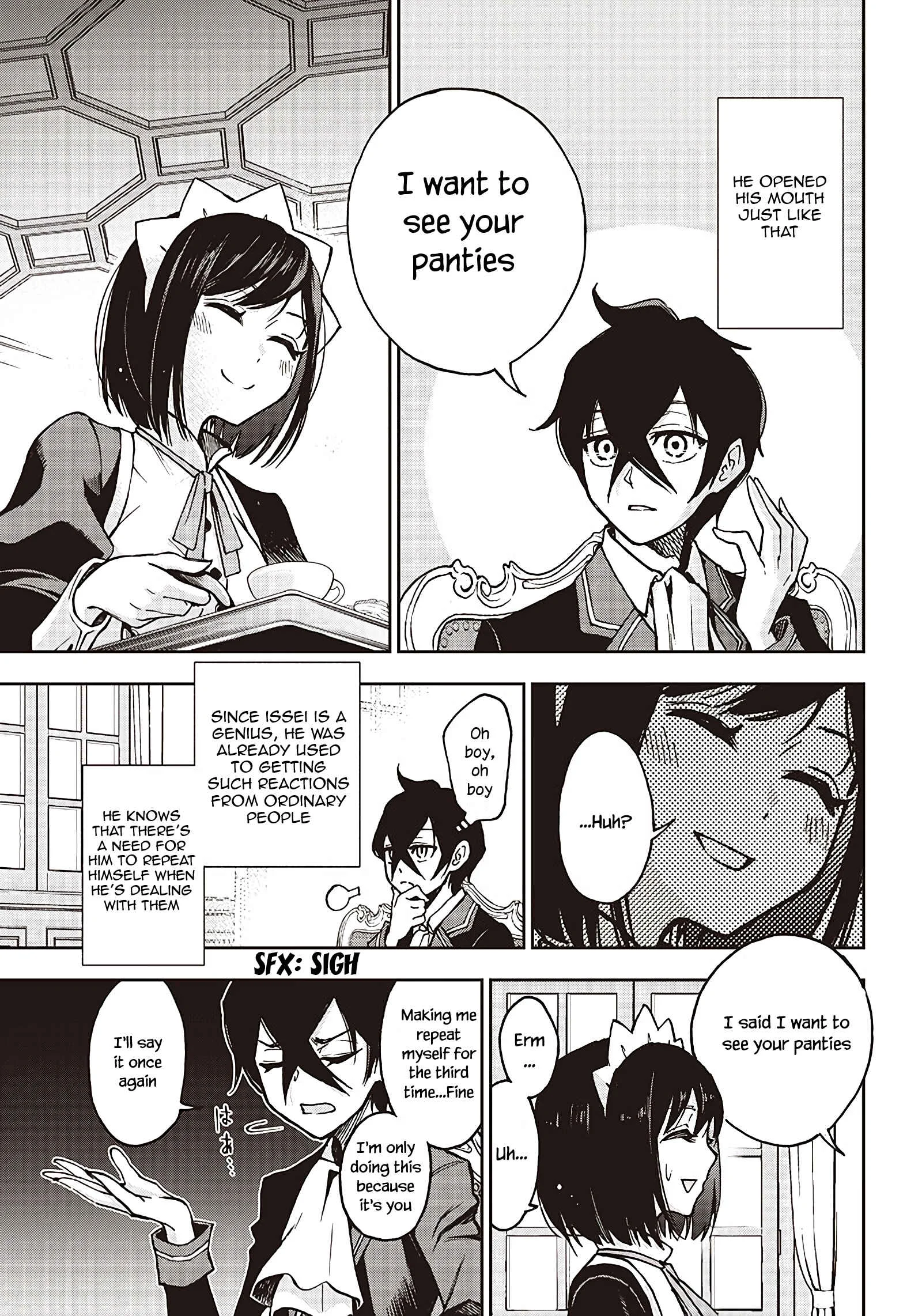 Iya na Kao Sarenagara Opantsu Misete Moraitai: Yo wa Pantsu ga Mitai zo Chapter 1 - Page 7