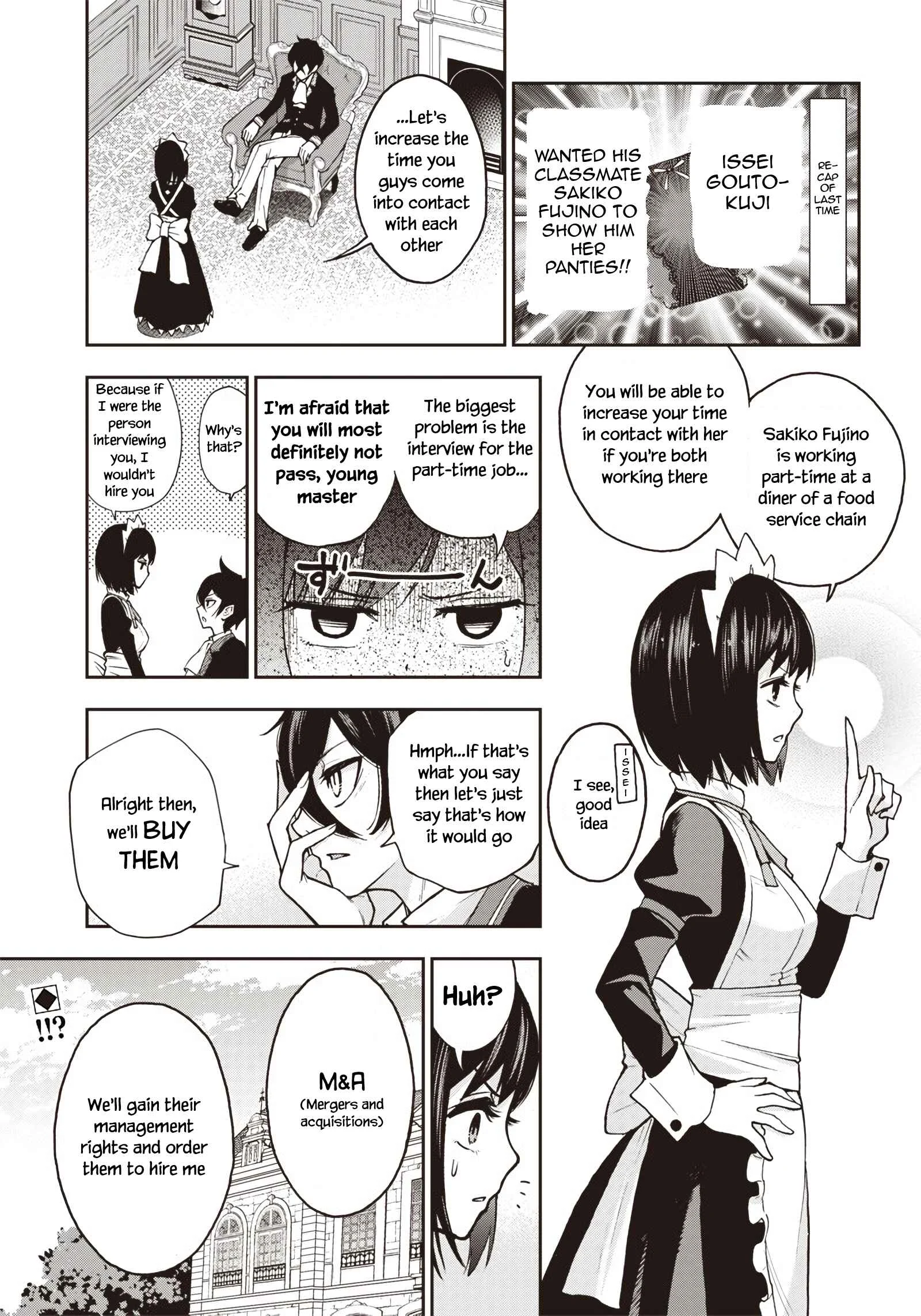 Iya na Kao Sarenagara Opantsu Misete Moraitai: Yo wa Pantsu ga Mitai zo Chapter 3: I tried working a part-time job for a "GAL JK" - Page 1