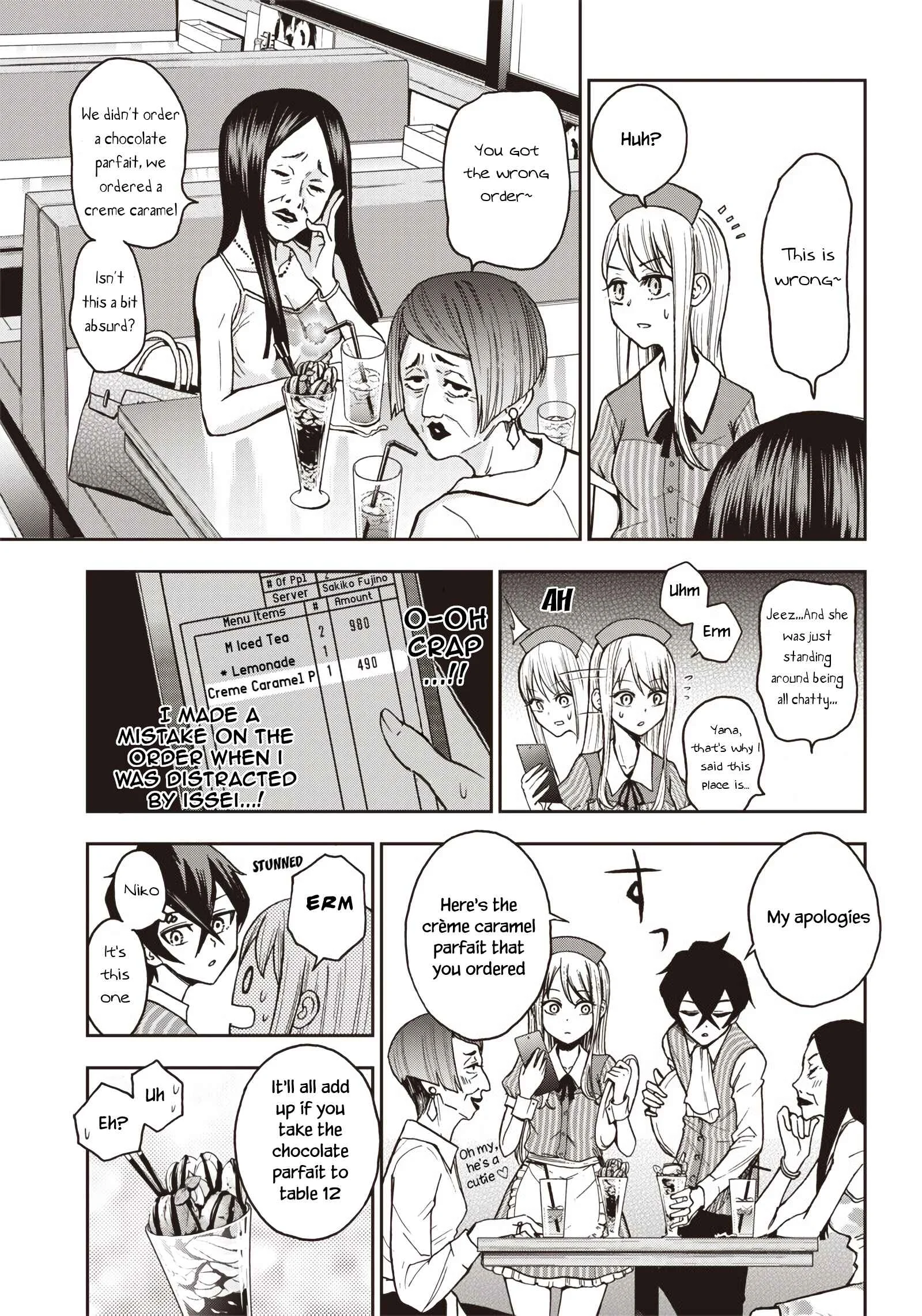Iya na Kao Sarenagara Opantsu Misete Moraitai: Yo wa Pantsu ga Mitai zo Chapter 3: I tried working a part-time job for a "GAL JK" - Page 8