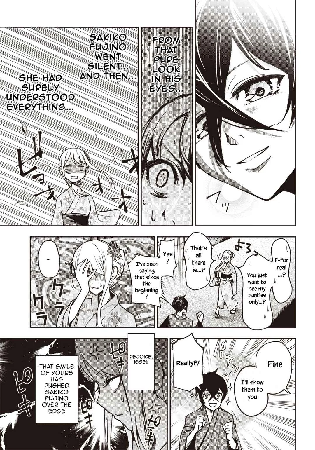 Iya na Kao Sarenagara Opantsu Misete Moraitai: Yo wa Pantsu ga Mitai zo Chapter 4: I Tried Saving the Firework Festival for a "GAL JK" - Page 14