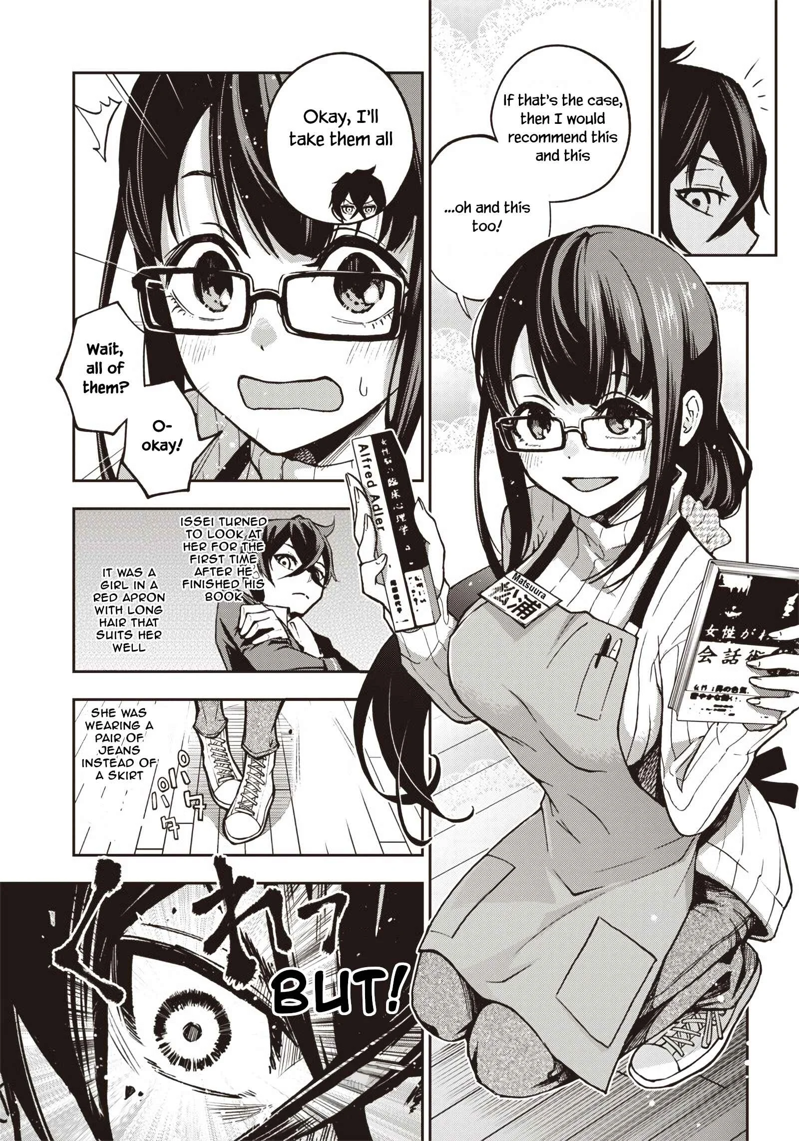 Iya na Kao Sarenagara Opantsu Misete Moraitai: Yo wa Pantsu ga Mitai zo Chapter 5: I Tried Frequenting a Bookstore - Page 4