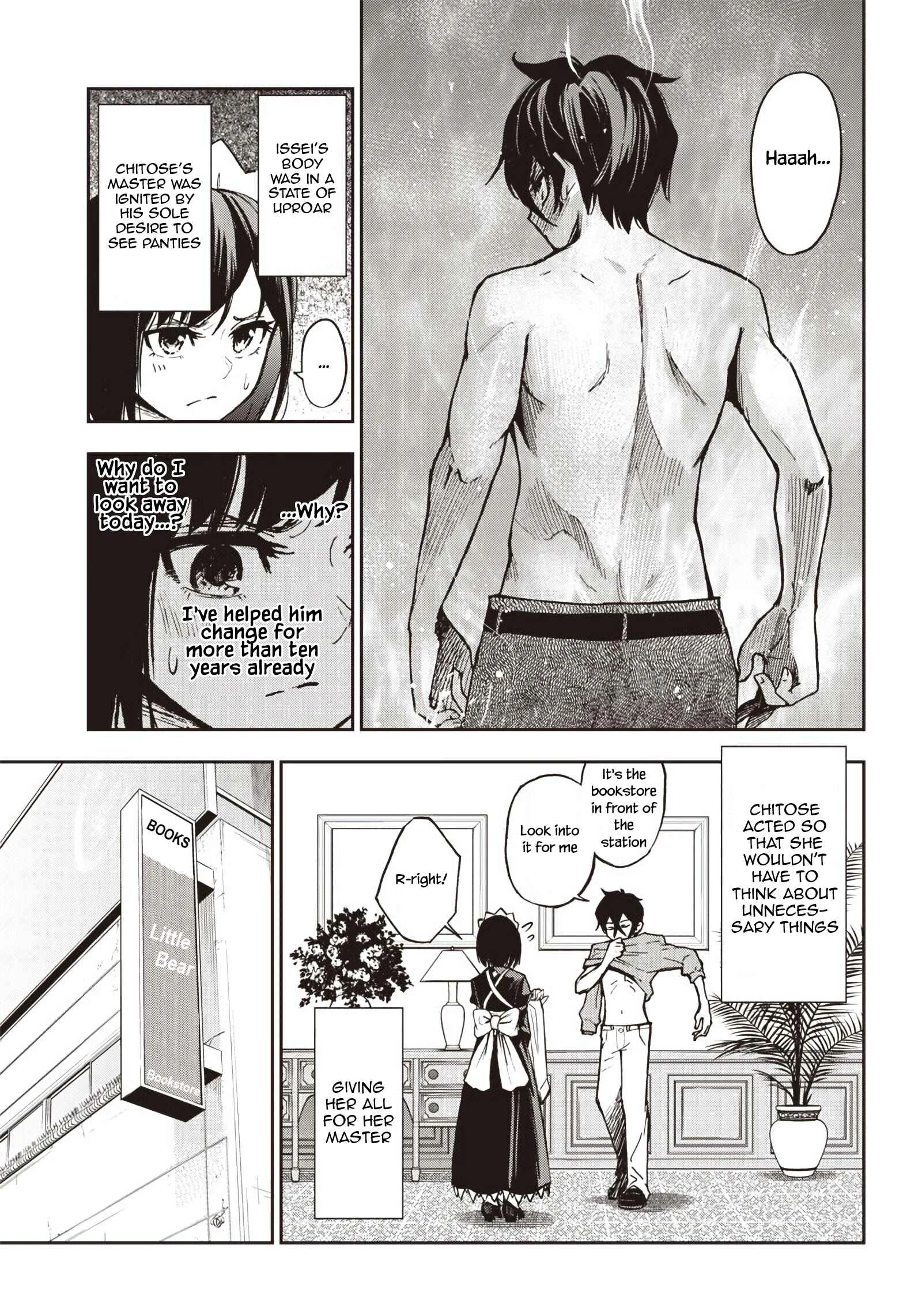Iya na Kao Sarenagara Opantsu Misete Moraitai: Yo wa Pantsu ga Mitai zo Chapter 5: I Tried Frequenting a Bookstore - Page 8