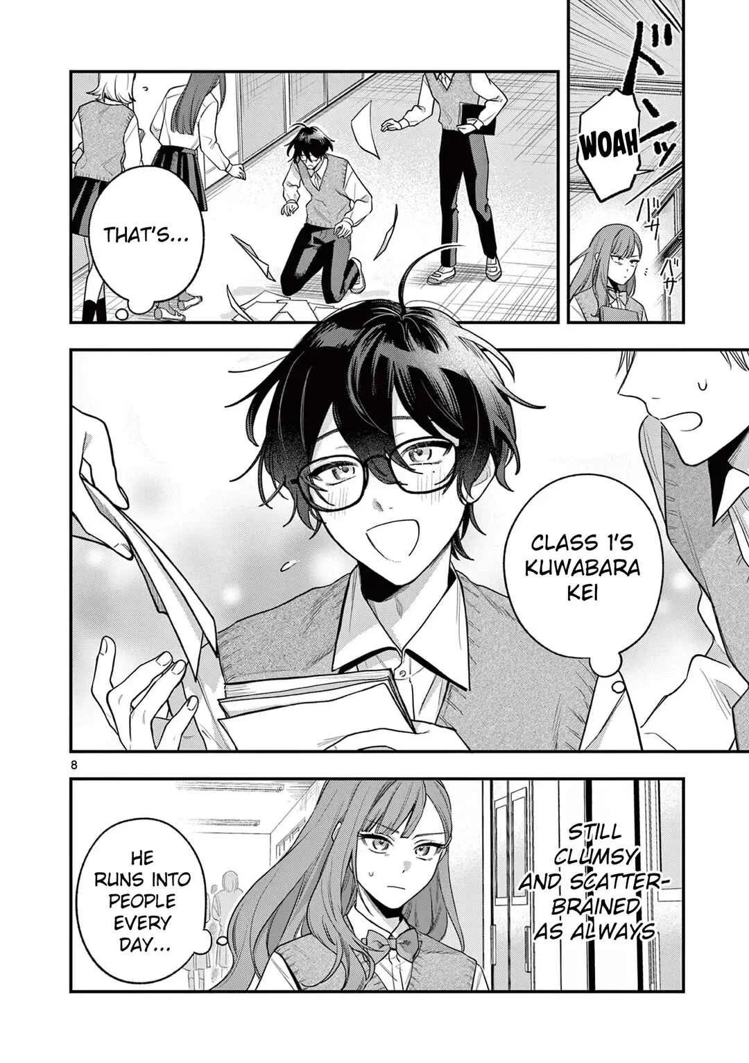 Janome-san wa Hohoemitai! Chapter 1 - Page 8