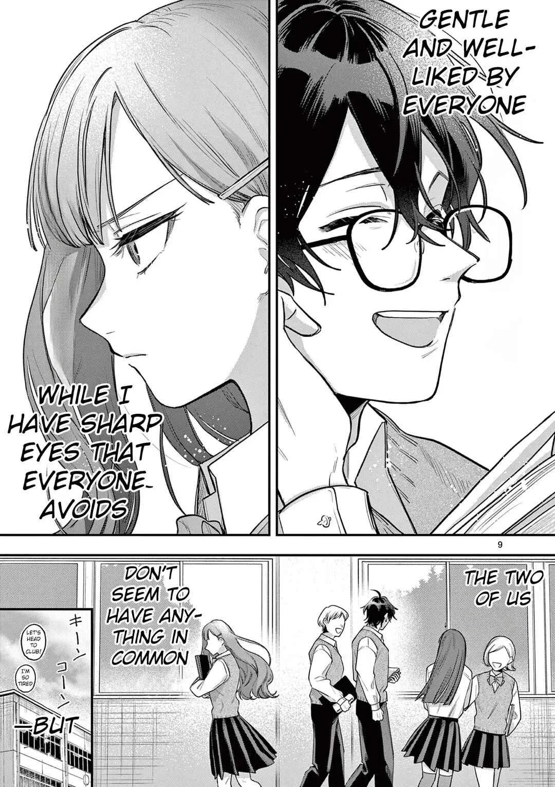 Janome-san wa Hohoemitai! Chapter 1 - Page 9