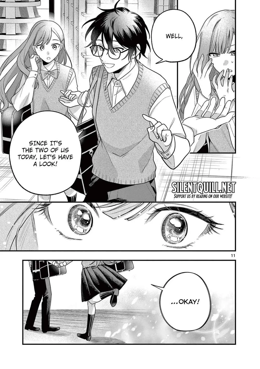 Janome-san wa Hohoemitai! Chapter 3 - Page 12