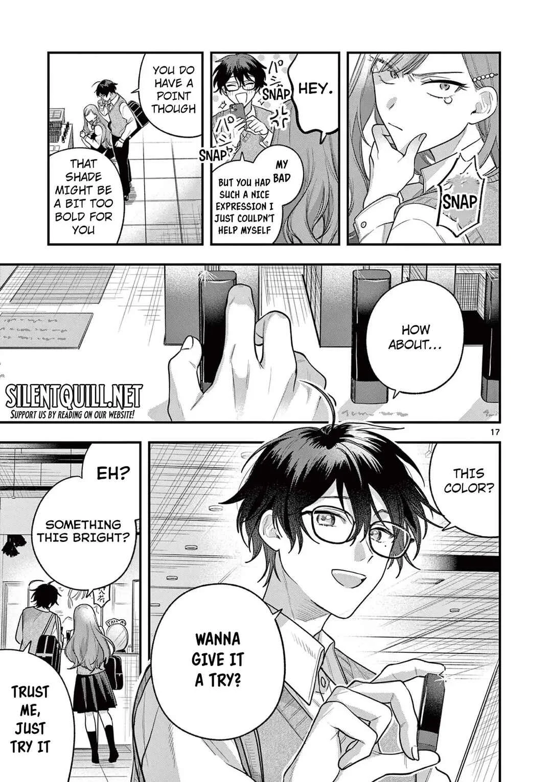 Janome-san wa Hohoemitai! Chapter 3 - Page 18