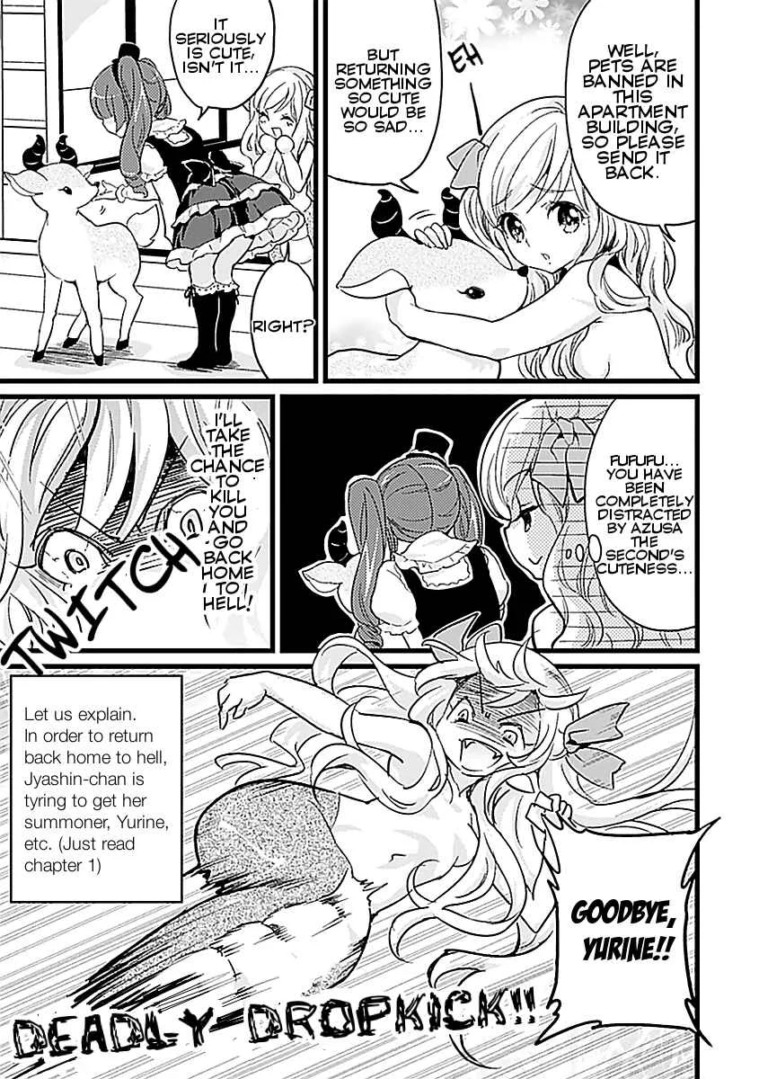 Jashin-chan Dropkick Chapter 2: Azusa the Second Arrives, and Dies - Page 3