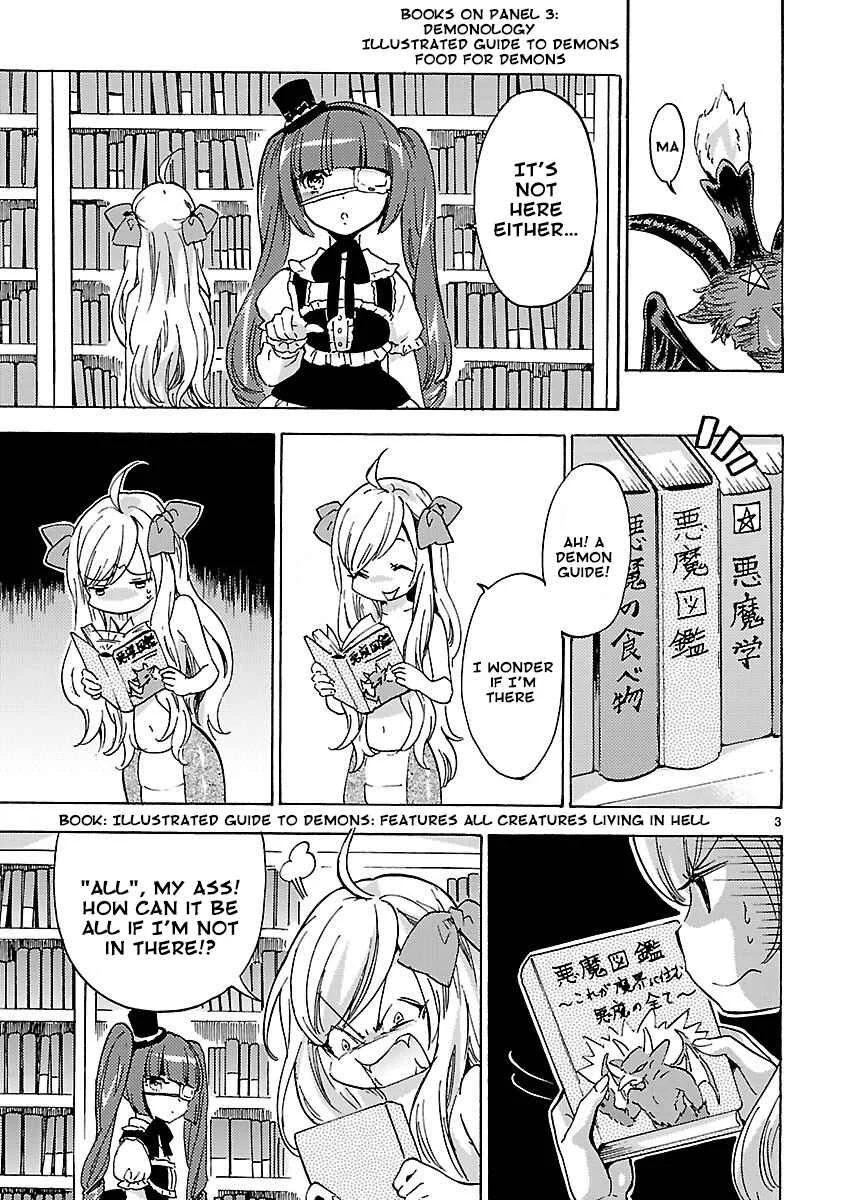 Jashin-chan Dropkick Chapter 3: Searching for the lost book - Page 4