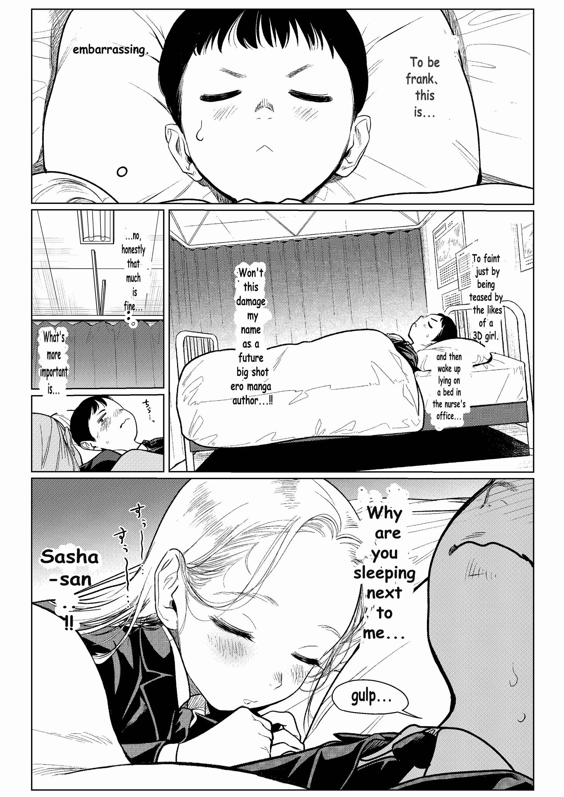 JC Sasha-chan to Classmate Otaku-kun (Redraw) Chapter 4 - Page 1