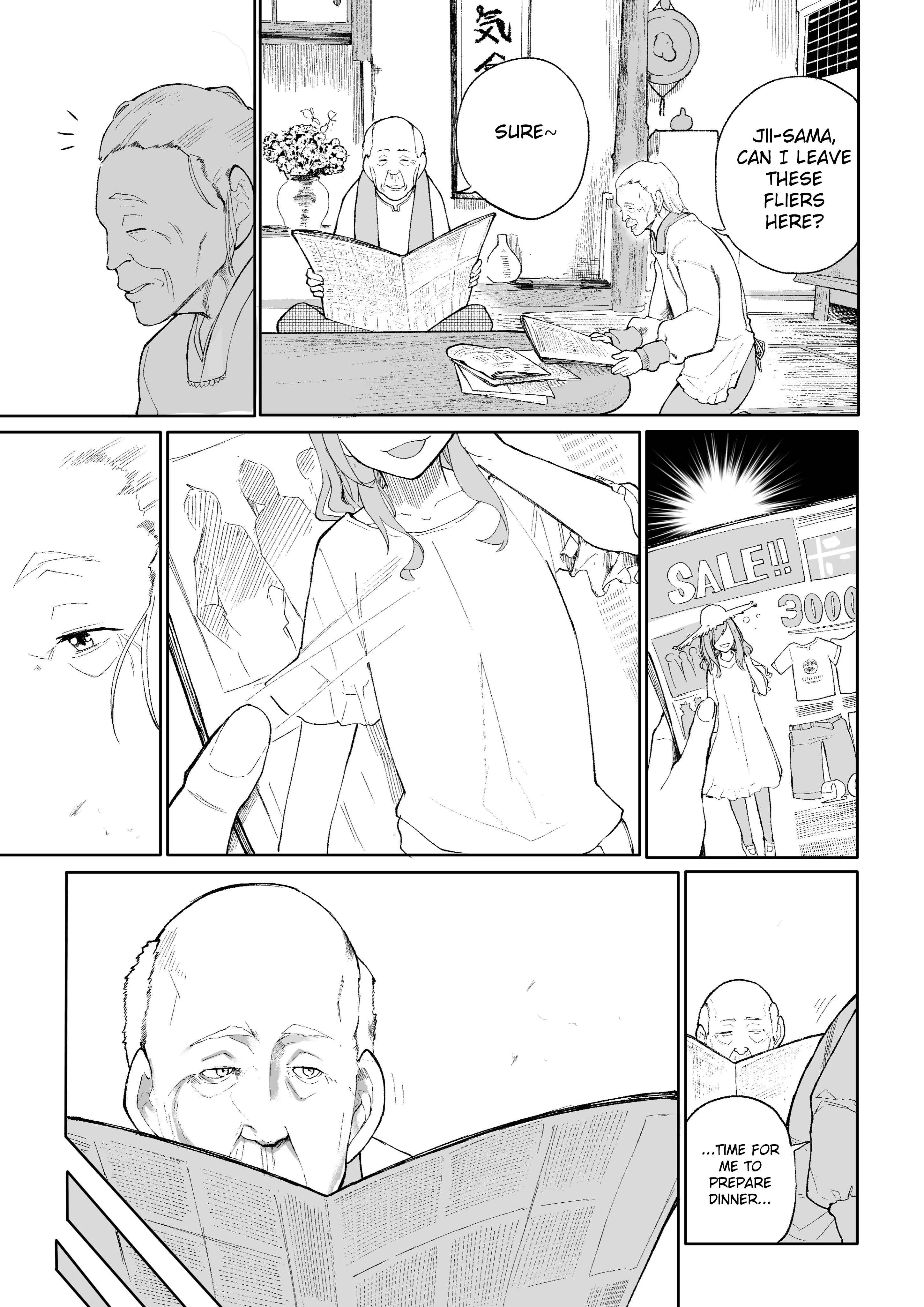 Jii-san Baa-san Wakagaeru Chapter 5: Present - Page 1