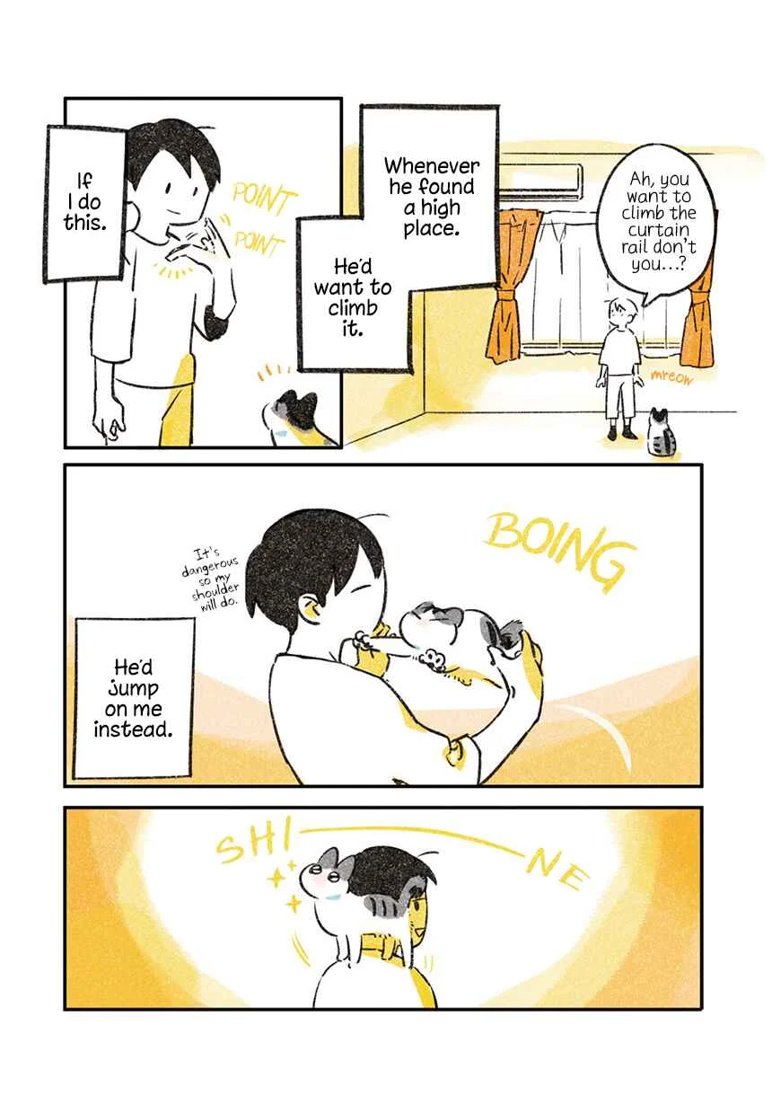 Jiji Neko-kurashi Chapter 1.1: Cat wants to climb high - Page 3