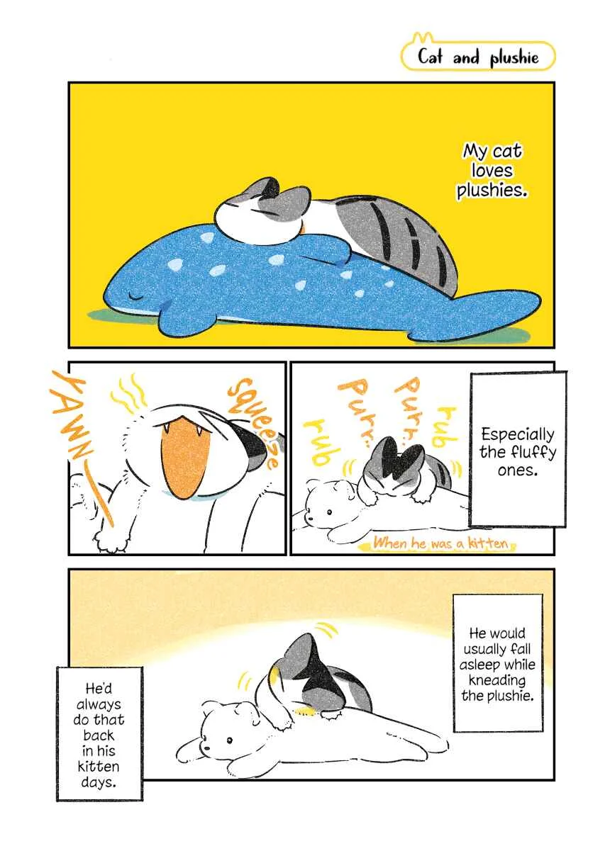 Jiji Neko-kurashi Chapter 1.2: Cat and plushie - Page 1