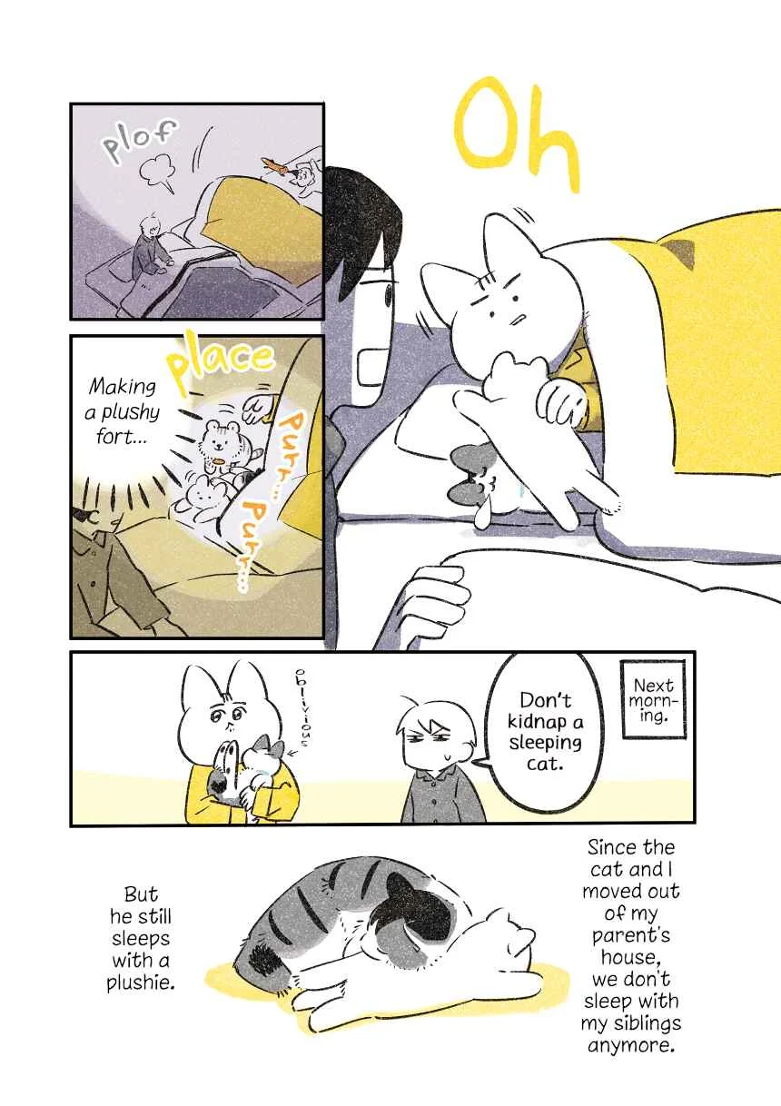 Jiji Neko-kurashi Chapter 1.2: Cat and plushie - Page 4