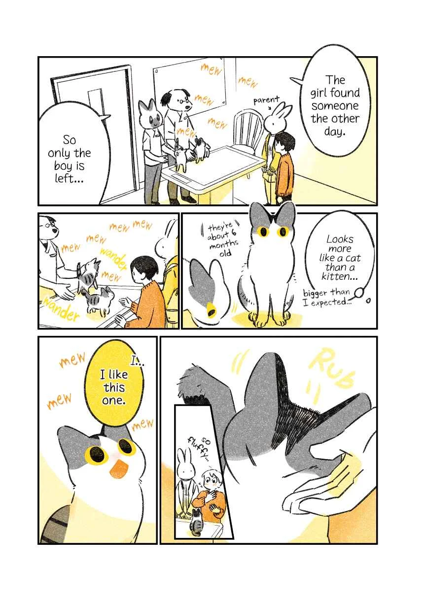 Jiji Neko-kurashi Chapter 2: Cat's first encounter - Page 2