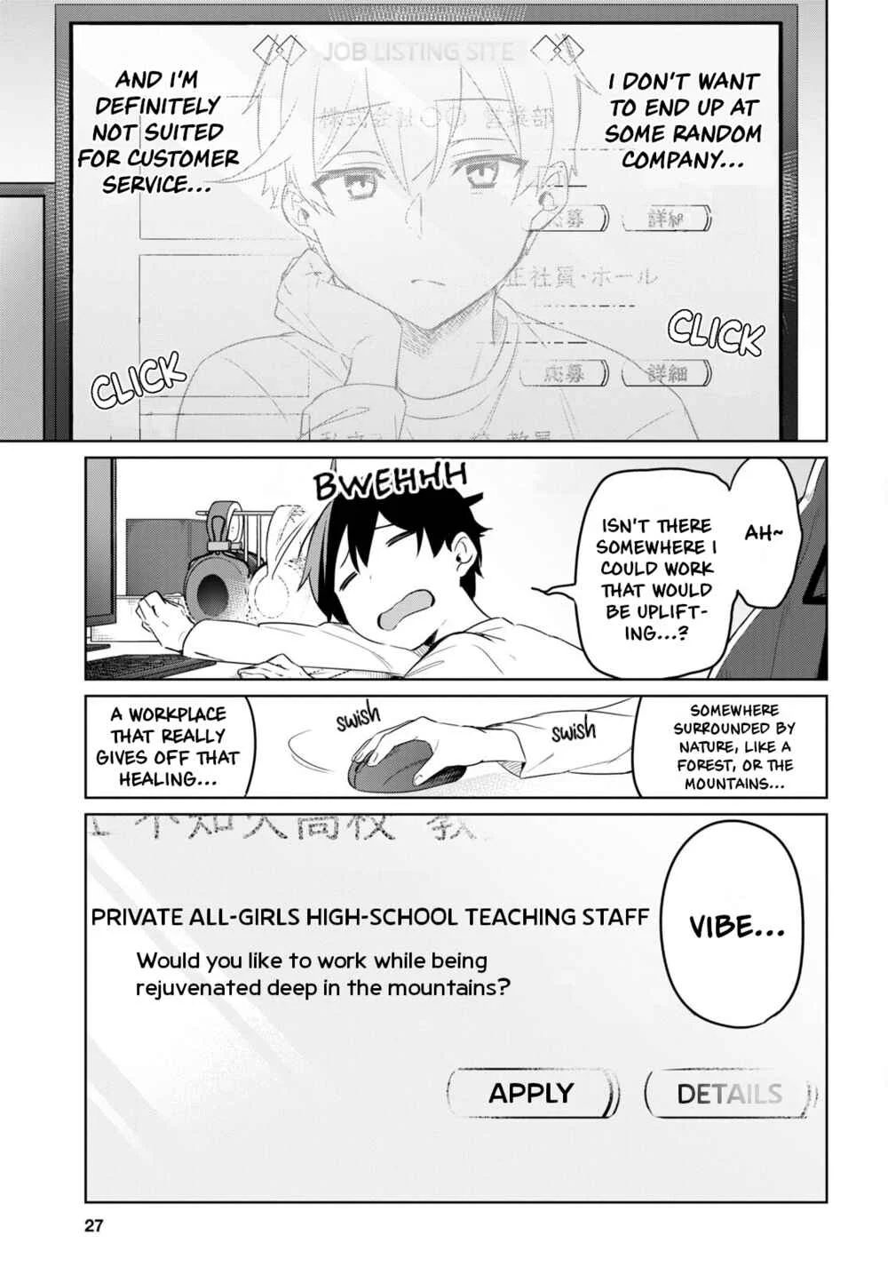 Jingai Kyoushitsu no Ningengirai Kyoushi - Hitoma-sensei, Watashi-tachi ni Ningen wo Oshiete Kuremasu ka......? Chapter 1 - Page 7