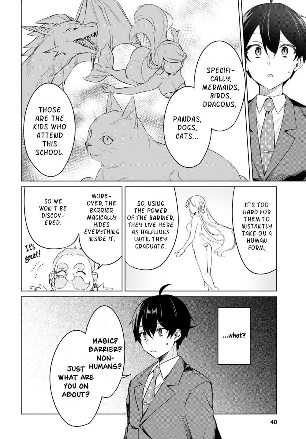 Jingai Kyoushitsu no Ningengirai Kyoushi - Hitoma-sensei, Watashi-tachi ni Ningen wo Oshiete Kuremasu ka......? Chapter 1 - Page 20