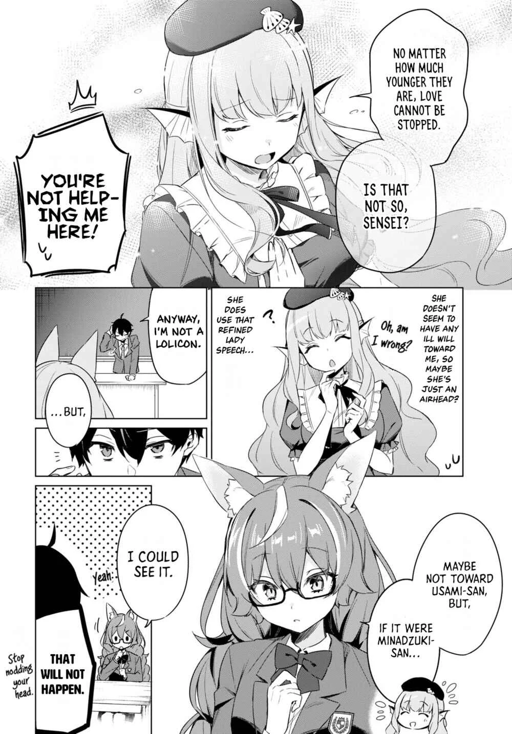 Jingai Kyoushitsu no Ningengirai Kyoushi - Hitoma-sensei, Watashi-tachi ni Ningen wo Oshiete Kuremasu ka......? Chapter 1 - Page 39