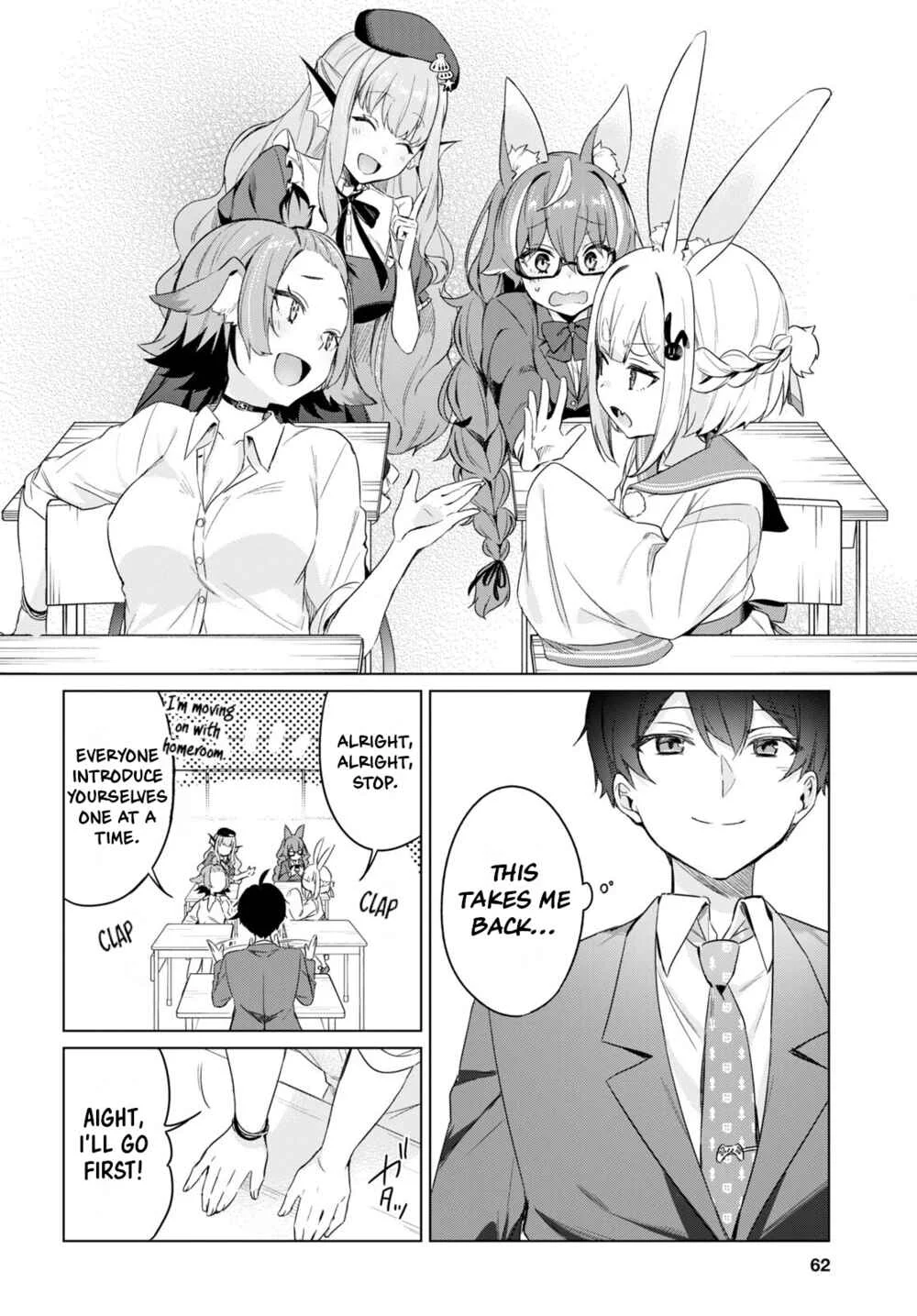 Jingai Kyoushitsu no Ningengirai Kyoushi - Hitoma-sensei, Watashi-tachi ni Ningen wo Oshiete Kuremasu ka......? Chapter 1 - Page 41