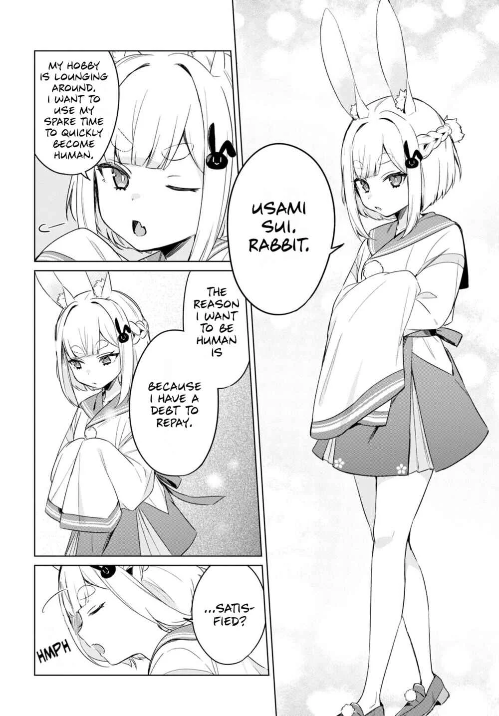 Jingai Kyoushitsu no Ningengirai Kyoushi - Hitoma-sensei, Watashi-tachi ni Ningen wo Oshiete Kuremasu ka......? Chapter 1 - Page 43