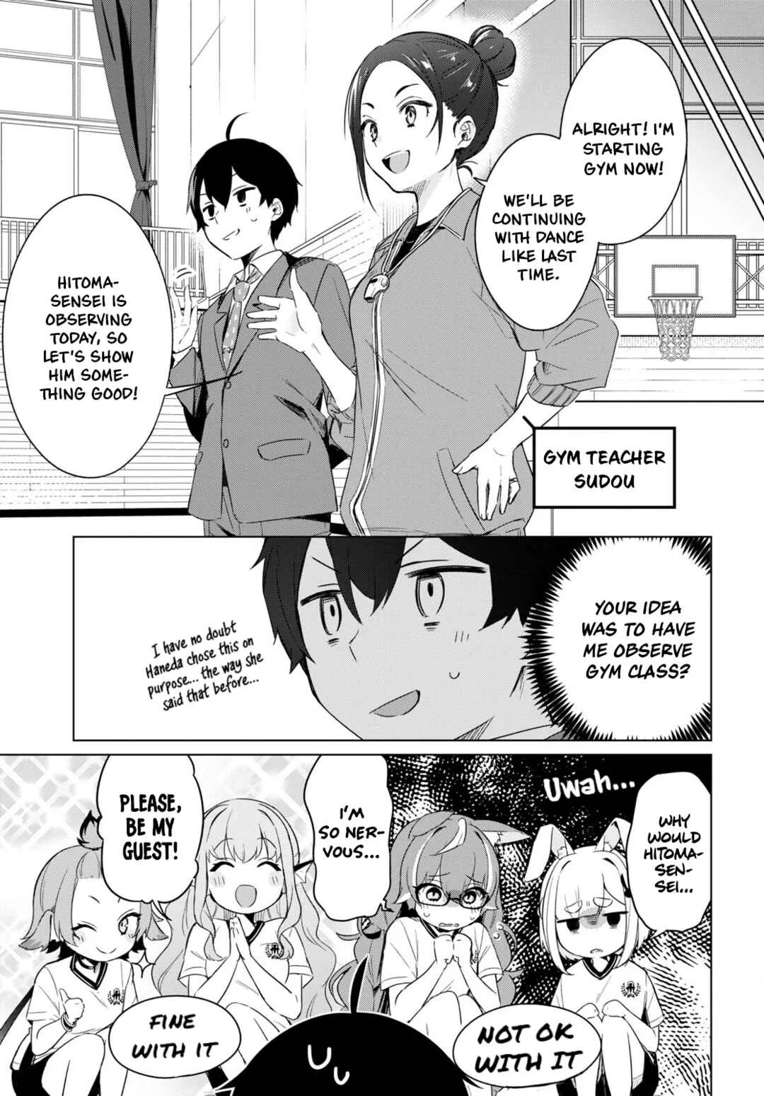 Jingai Kyoushitsu no Ningengirai Kyoushi - Hitoma-sensei, Watashi-tachi ni Ningen wo Oshiete Kuremasu ka......? Chapter 2 - Page 17