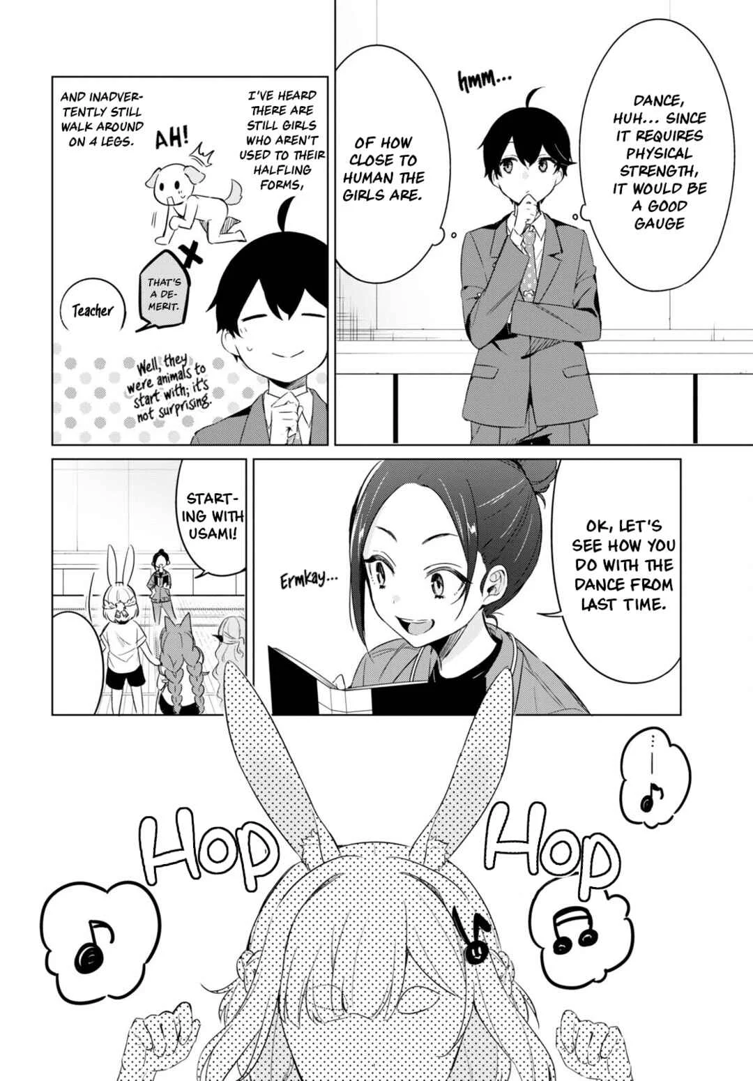Jingai Kyoushitsu no Ningengirai Kyoushi - Hitoma-sensei, Watashi-tachi ni Ningen wo Oshiete Kuremasu ka......? Chapter 2 - Page 18