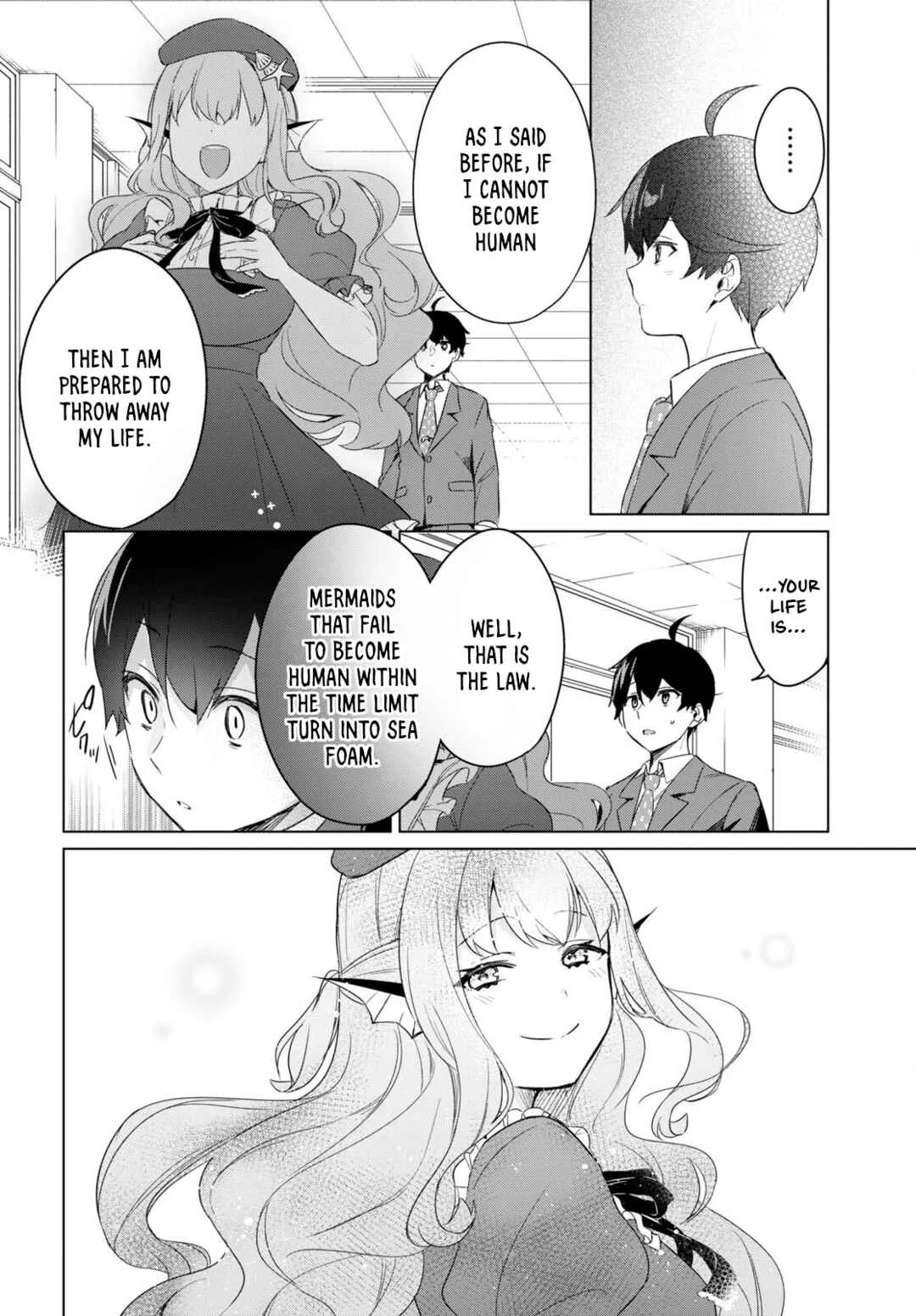 Jingai Kyoushitsu no Ningengirai Kyoushi - Hitoma-sensei, Watashi-tachi ni Ningen wo Oshiete Kuremasu ka......? Chapter 2 - Page 38