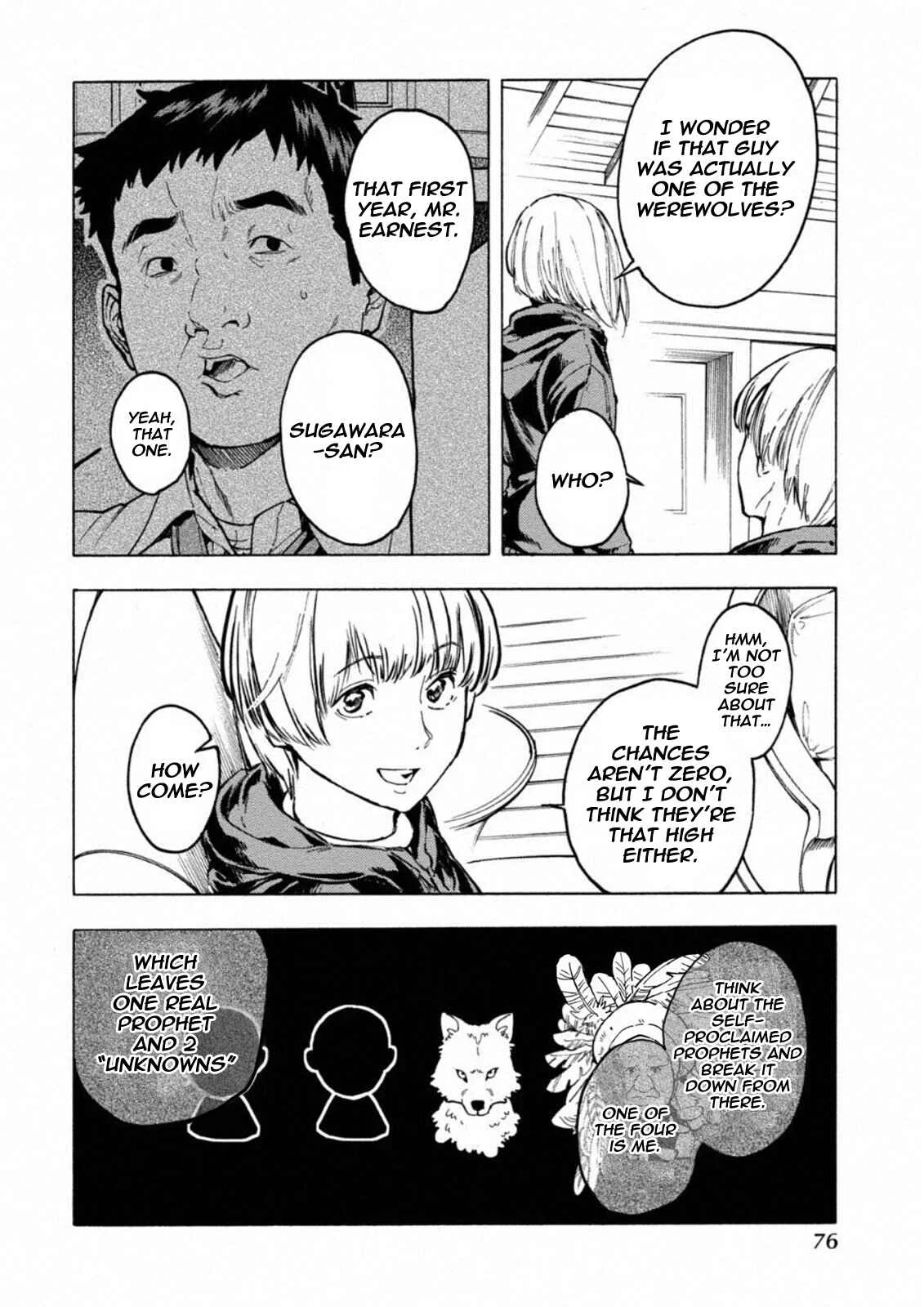 Jinrou Game: Crazy Fox Chapter 3: Stray Ship - Page 19