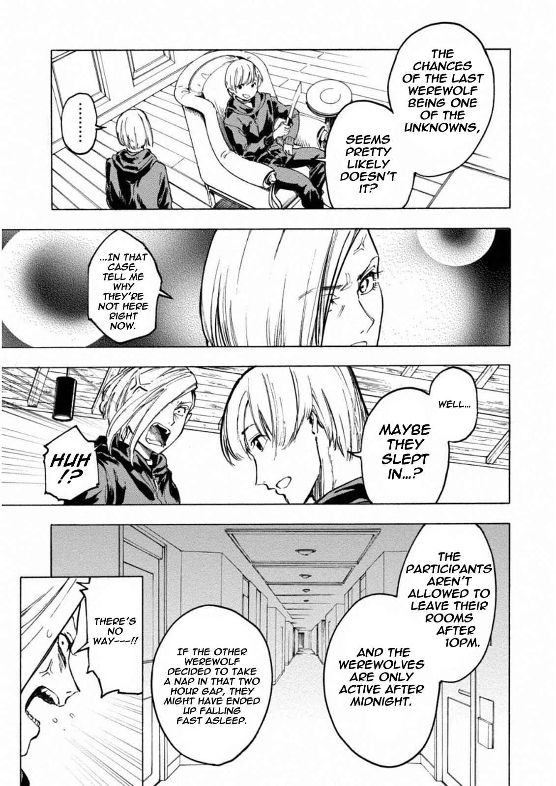 Jinrou Game: Crazy Fox Chapter 3: Stray Ship - Page 20