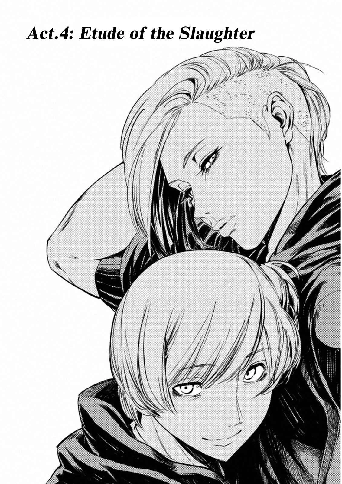 Jinrou Game: Crazy Fox Chapter 4: Etude of the Slaughter - Page 1