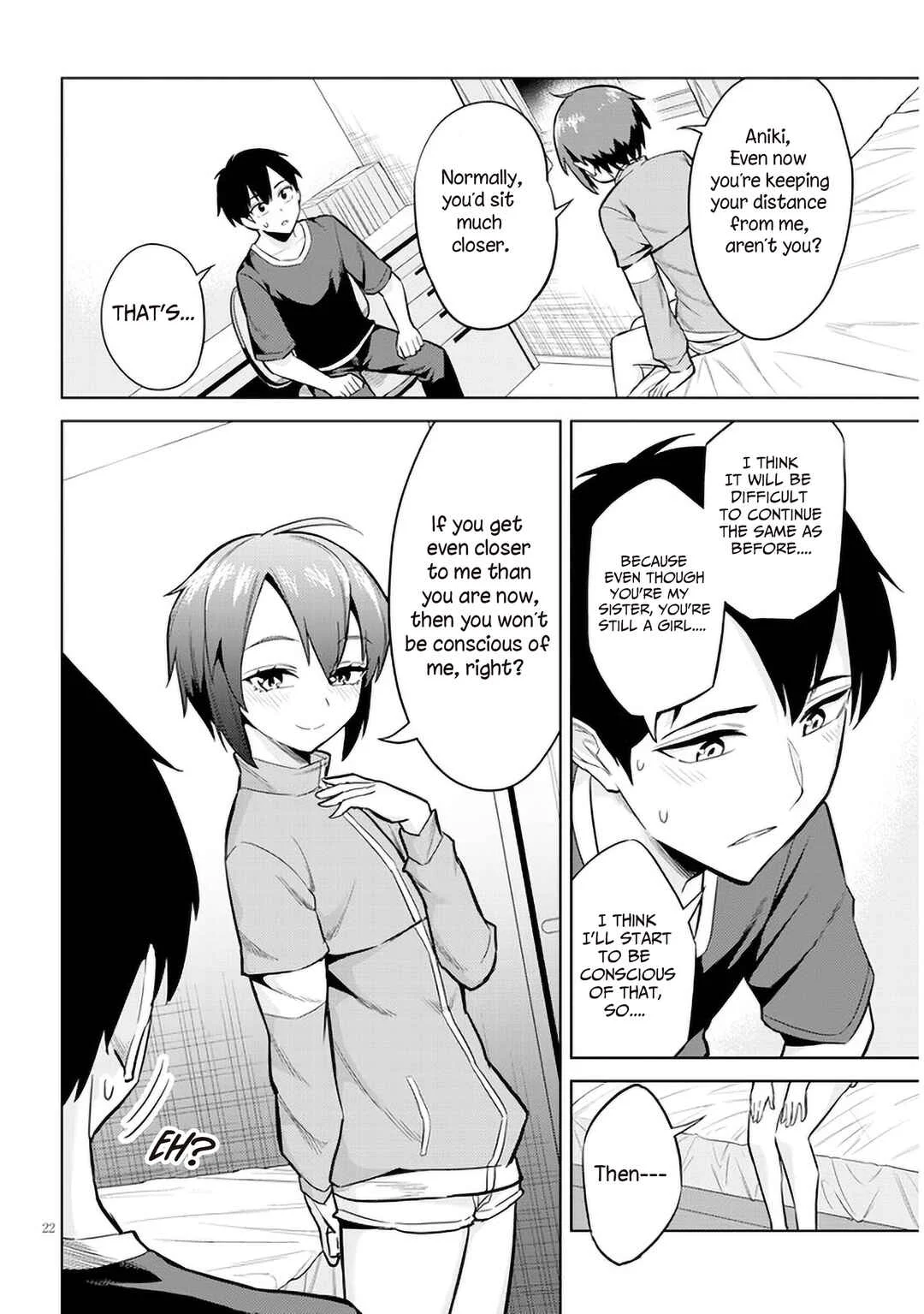 Jitsu wa Imouto deshita. ~Saikin Dekita Giri no Otouto no Kyorikan ga Yatara Chikai Wake~ Chapter 5 - Page 22