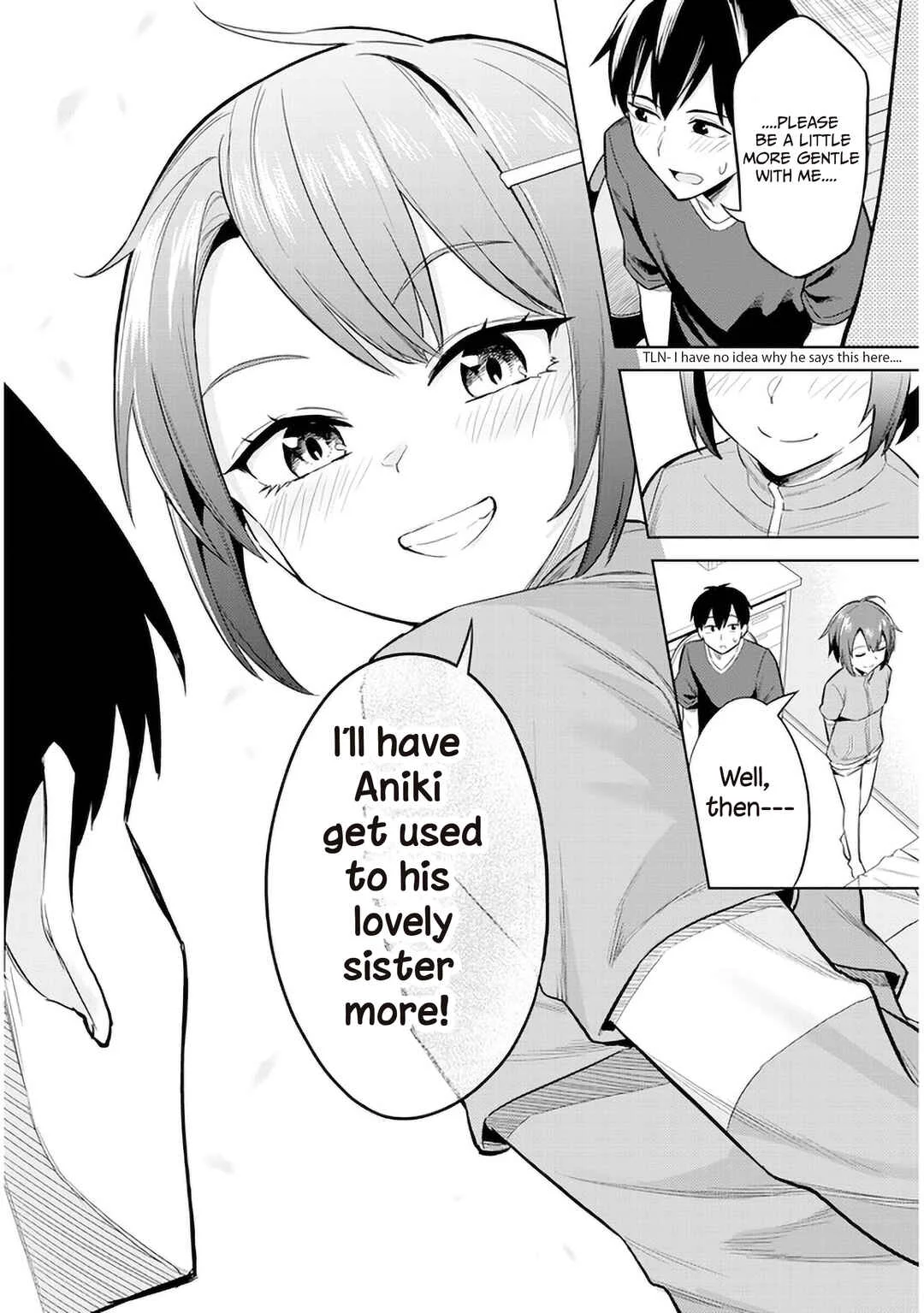 Jitsu wa Imouto deshita. ~Saikin Dekita Giri no Otouto no Kyorikan ga Yatara Chikai Wake~ Chapter 5 - Page 24
