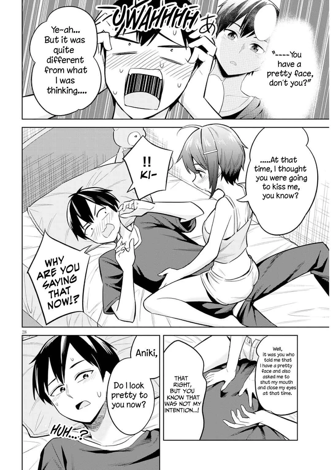 Jitsu wa Imouto deshita. ~Saikin Dekita Giri no Otouto no Kyorikan ga Yatara Chikai Wake~ Chapter 5 - Page 28