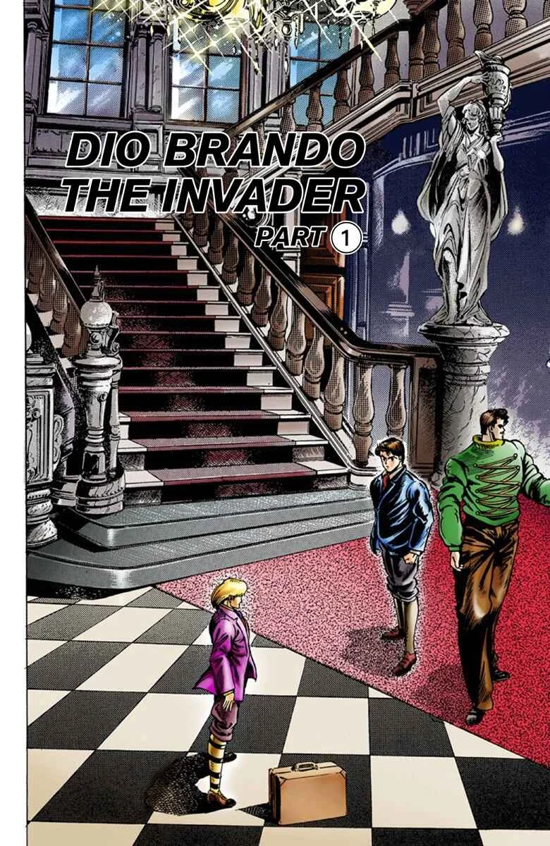 JoJo no Kimyou na Bouken: Part 1 - Phantom Blood Color-ban Chapter 2: Dio Brando the Invader Part 1 - Page 3